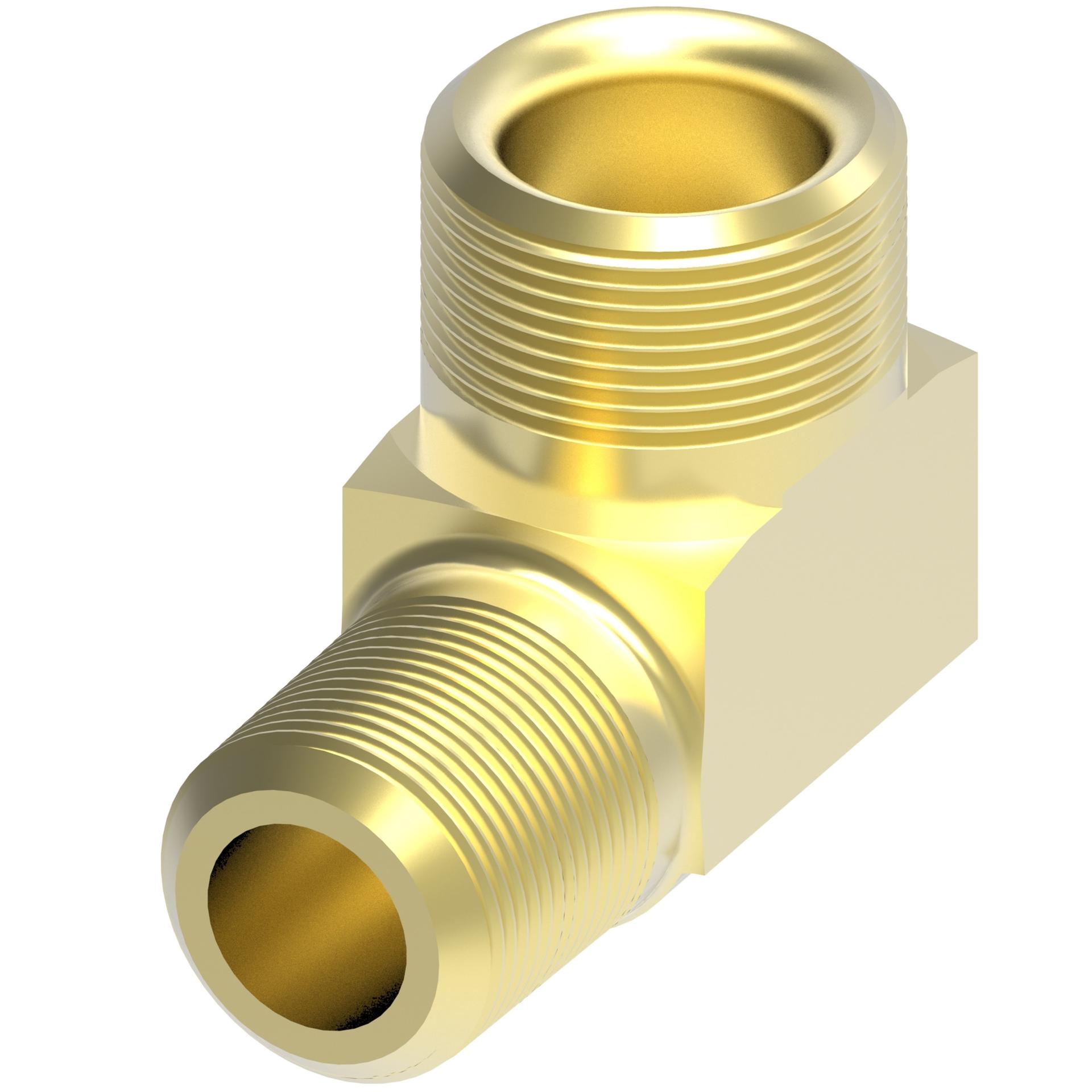 Danfoss Ford Transmission Elbow ThreadedMale_ThreadedMale_90degree-Brass [RIGHT]