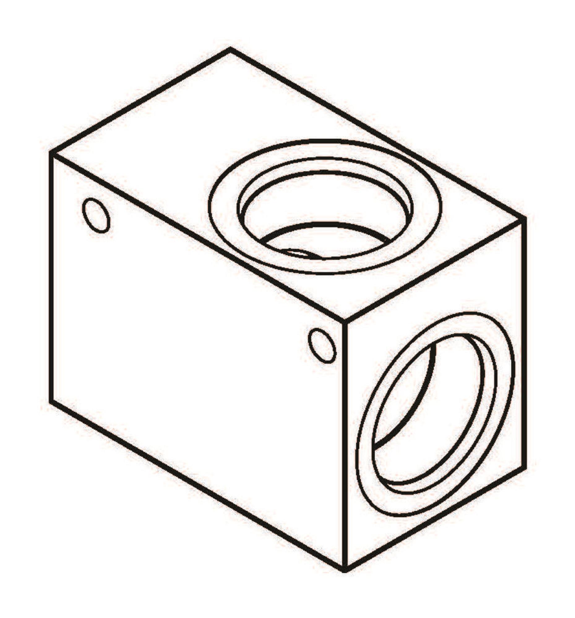 Vickers by Danfoss Spare Part Body B11553 [RIGHT]