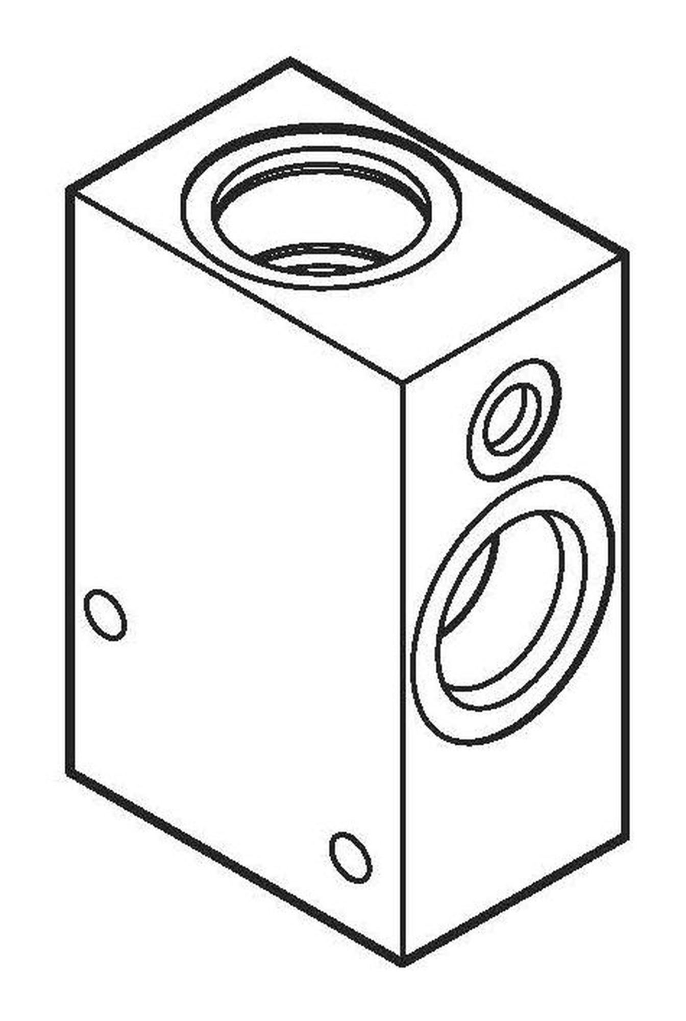 Vickers by Danfoss Spare Part Body B6807 [RIGHT]