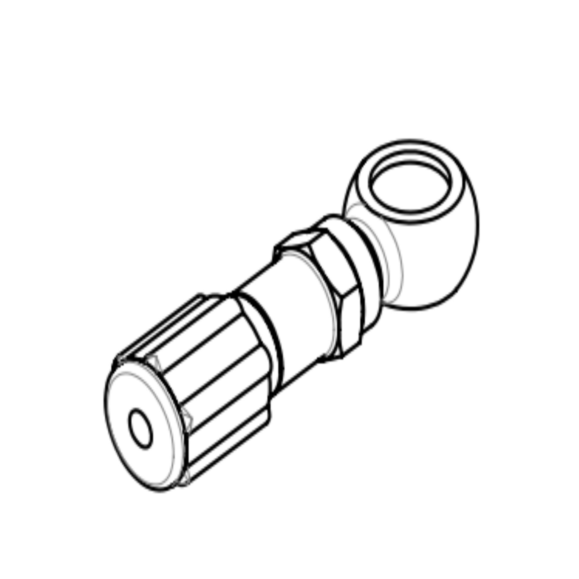 Danfoss Hansen H5000 Series Quick Disconnect Couplings Plug HA0500233 [RIGHT]