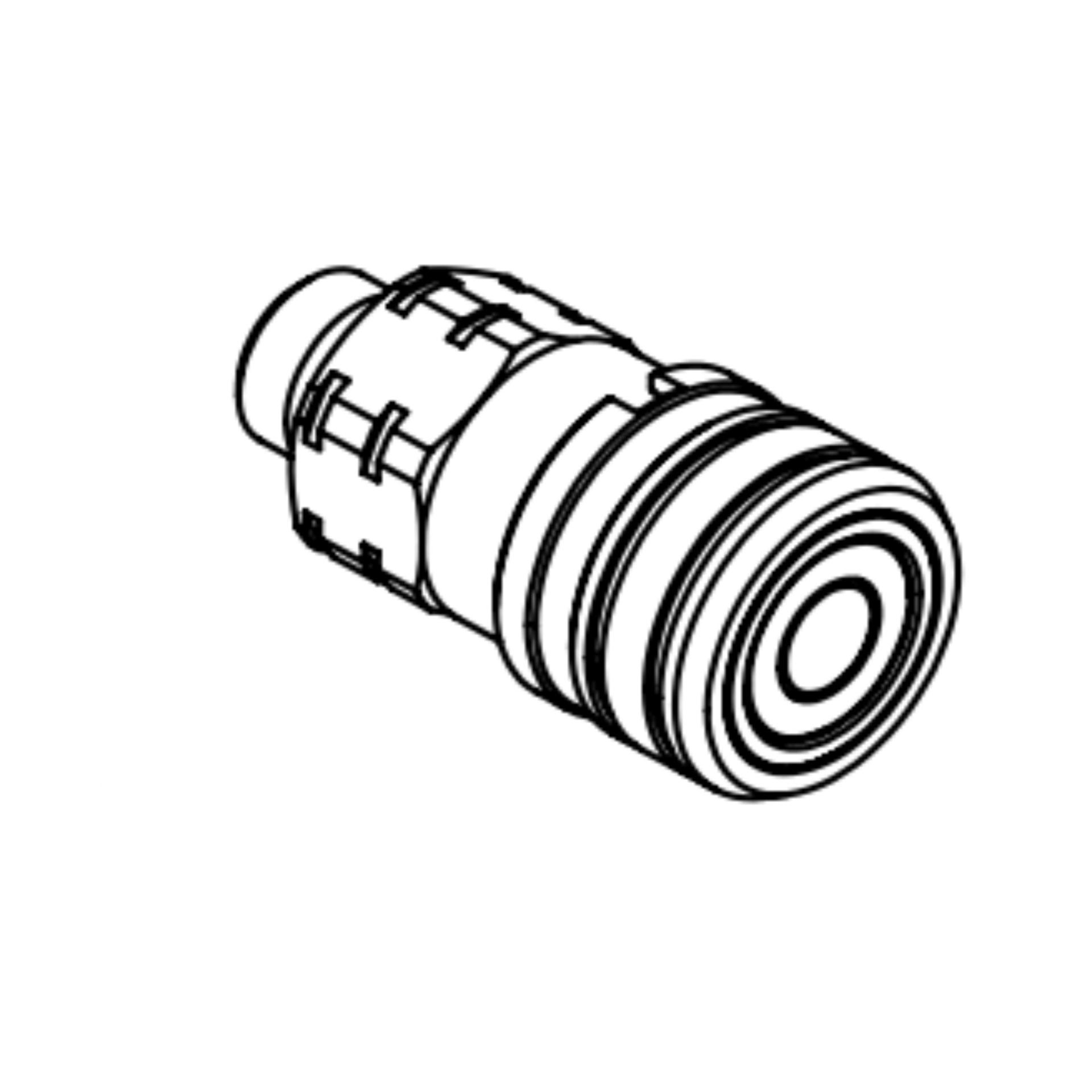 Danfoss Hansen FF Series Quick Disconnect Couplings Socket 6FFS8L [LEFT]