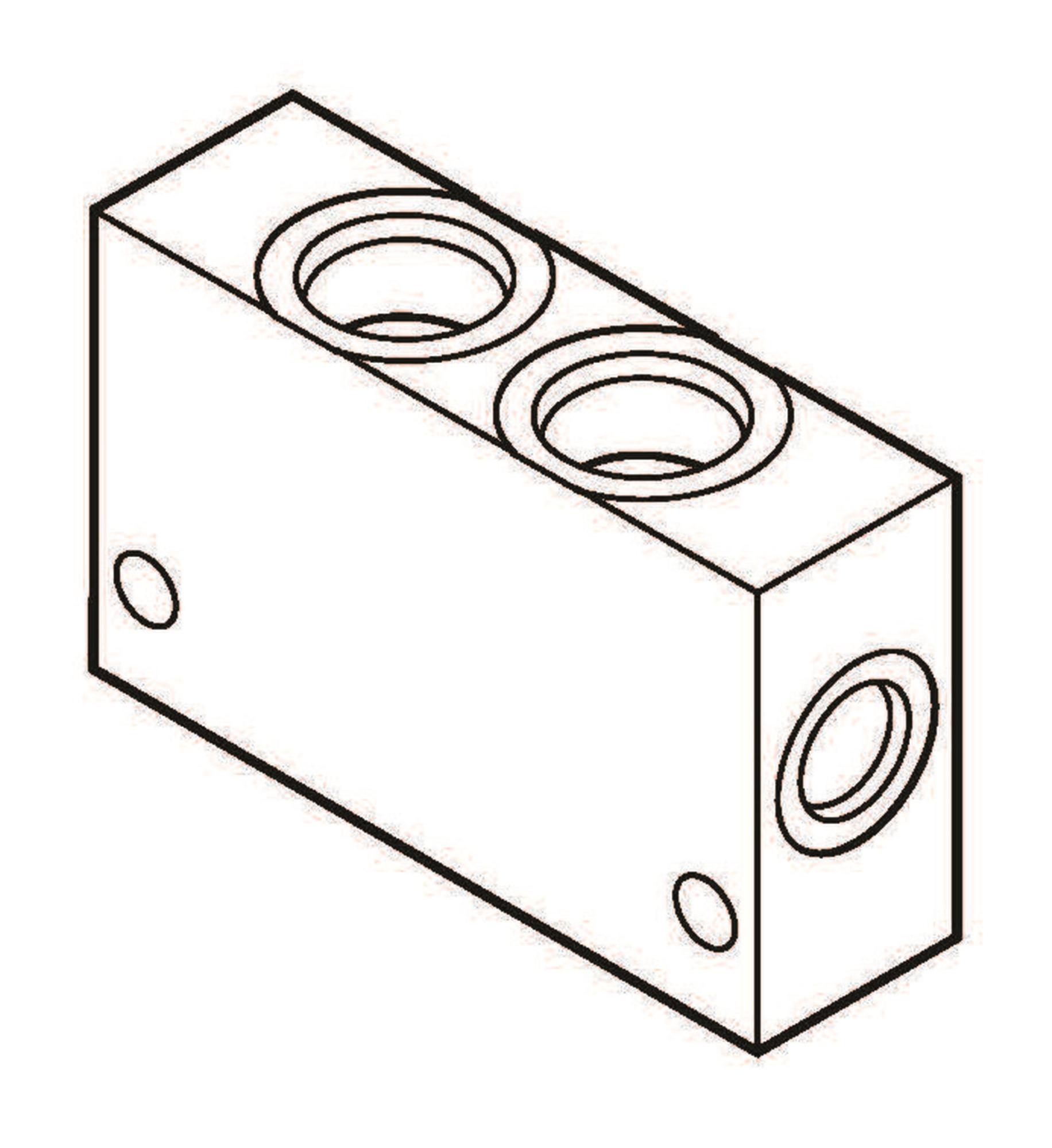Vickers by Danfoss Spare Part Body C10807 [RIGHT]