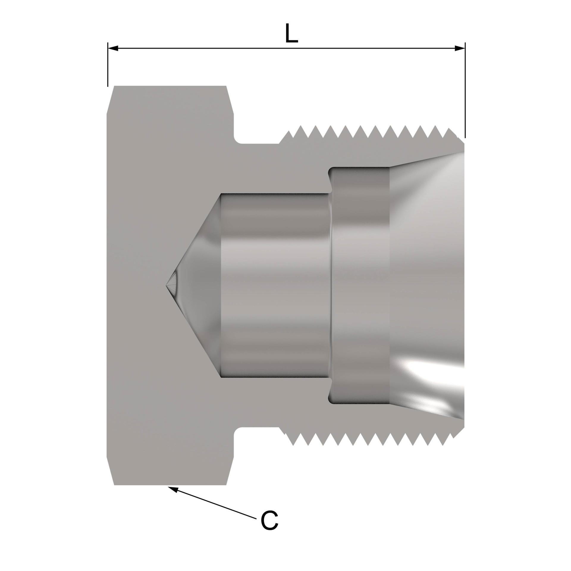 Danfoss Ermeto Plug 7229X12 [CENTER]
