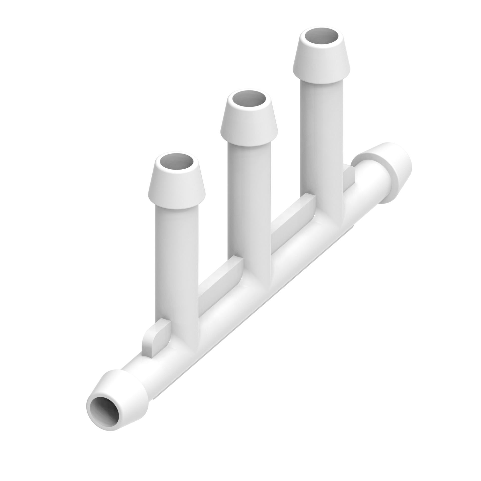 Danfoss Plastic Products 5-Way Tee 1949 [RIGHT]