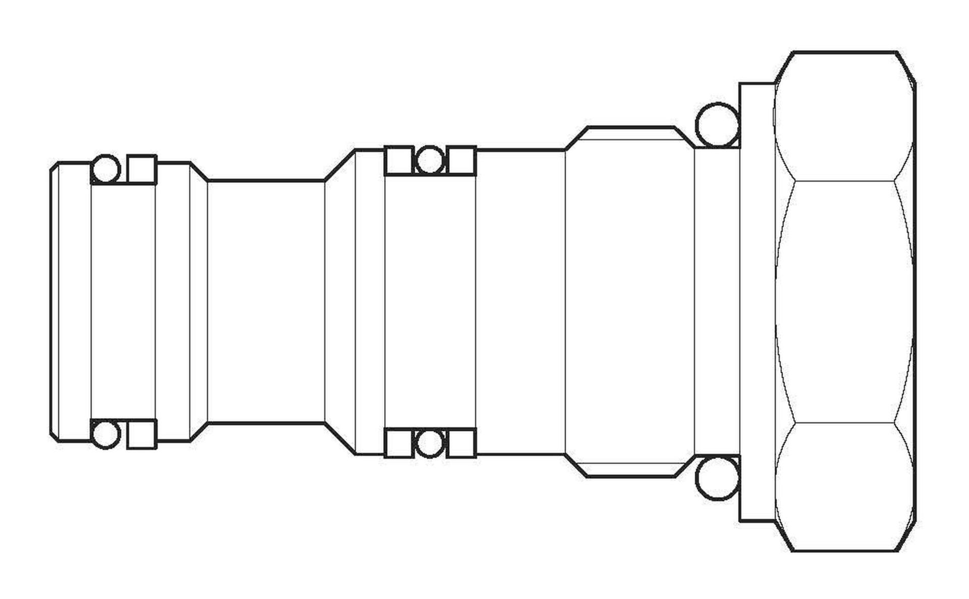 Vickers by Danfoss 4CK Series Spare Part Cavity Plug AXP13032-04N [CENTER]