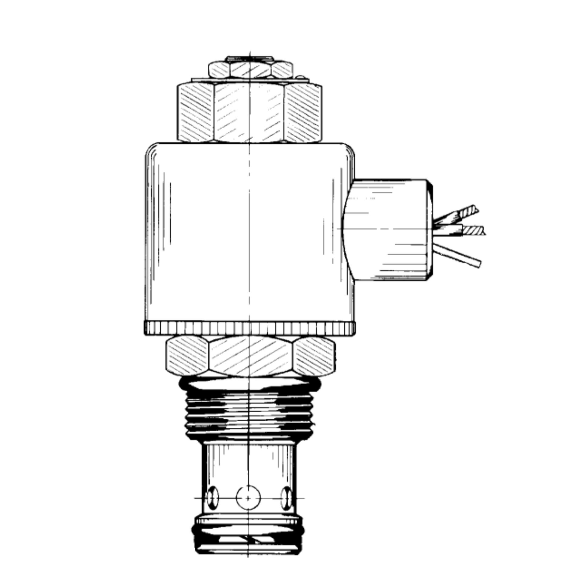 Vickers by Danfoss SV3E-16 Series Solenoid Valves 02-171459 [CENTER]