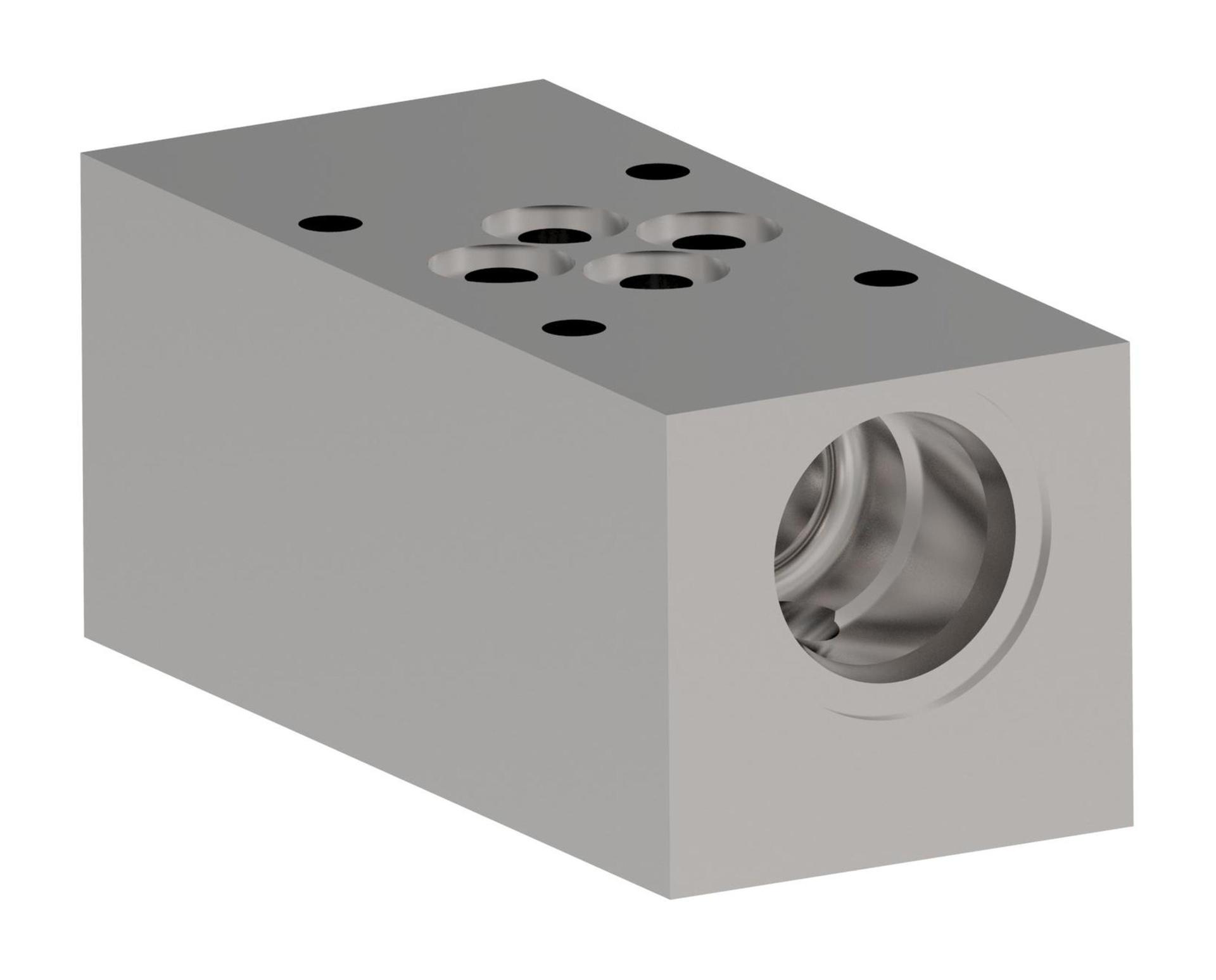 Vickers by Danfoss Spare Part Manifold 02-184901 [RIGHT]