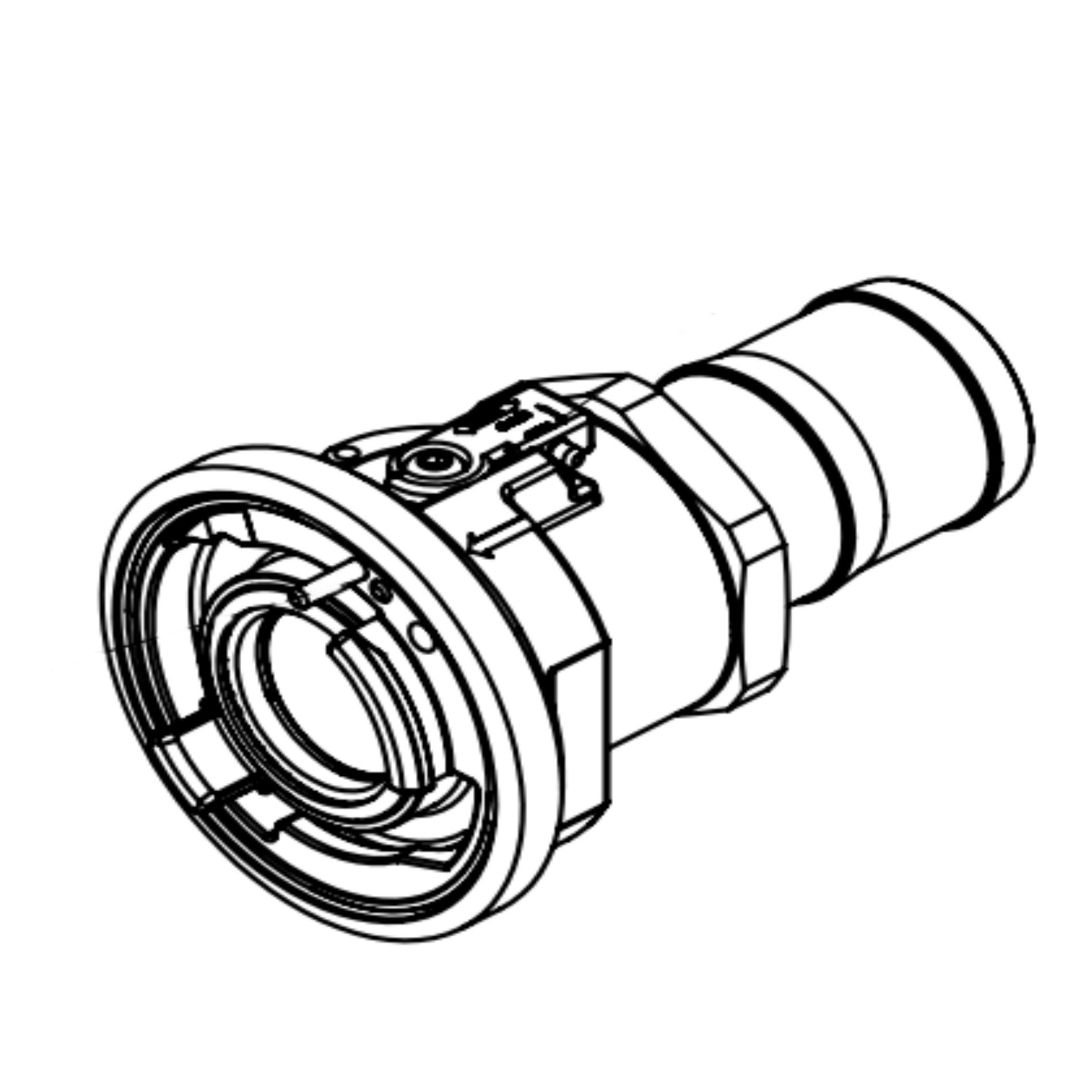 Danfoss Hansen FD83 Series Quick Disconnect Coupling Half FD83-2127-32-32 [RIGHT]