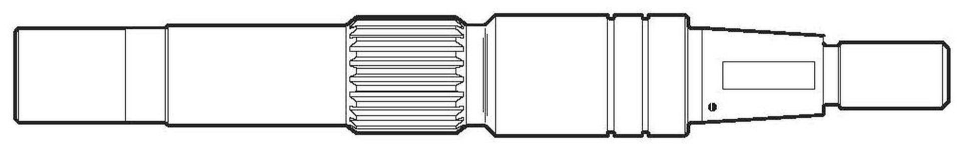 Danfoss Spare Part Driveshaft6026007-001 (CENTER)