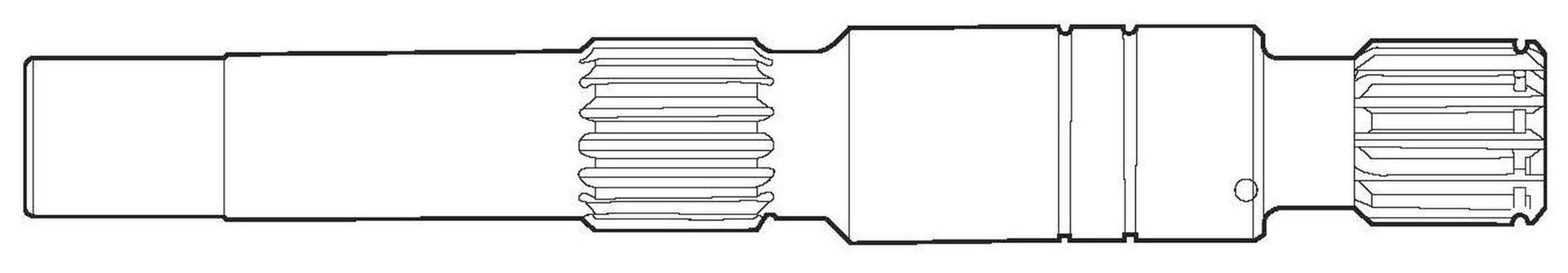 Danfoss Spare Part Driveshaft73100-201 (CENTER)