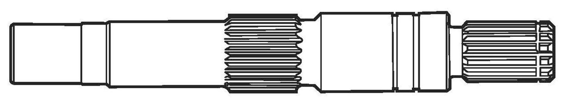 Danfoss Spare Part Driveshaft73410-206 (CENTER)