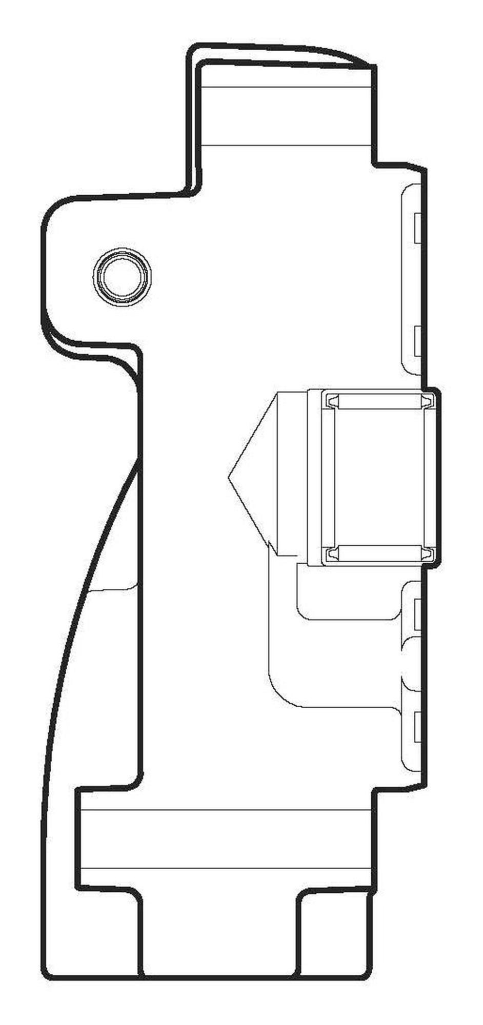 Danfoss Spare Part Backplate Sub-assembly74348-412 (LEFT)