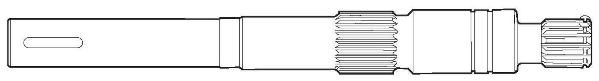 Danfoss Spare Part Driveshaft74440-202 (CENTER)