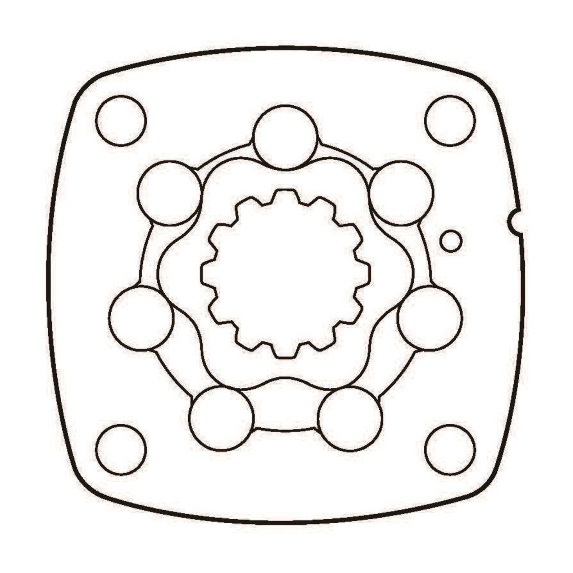 Danfoss Char-Lynn 4000 Series Spare Part Geroler202871-006 (CENTER)