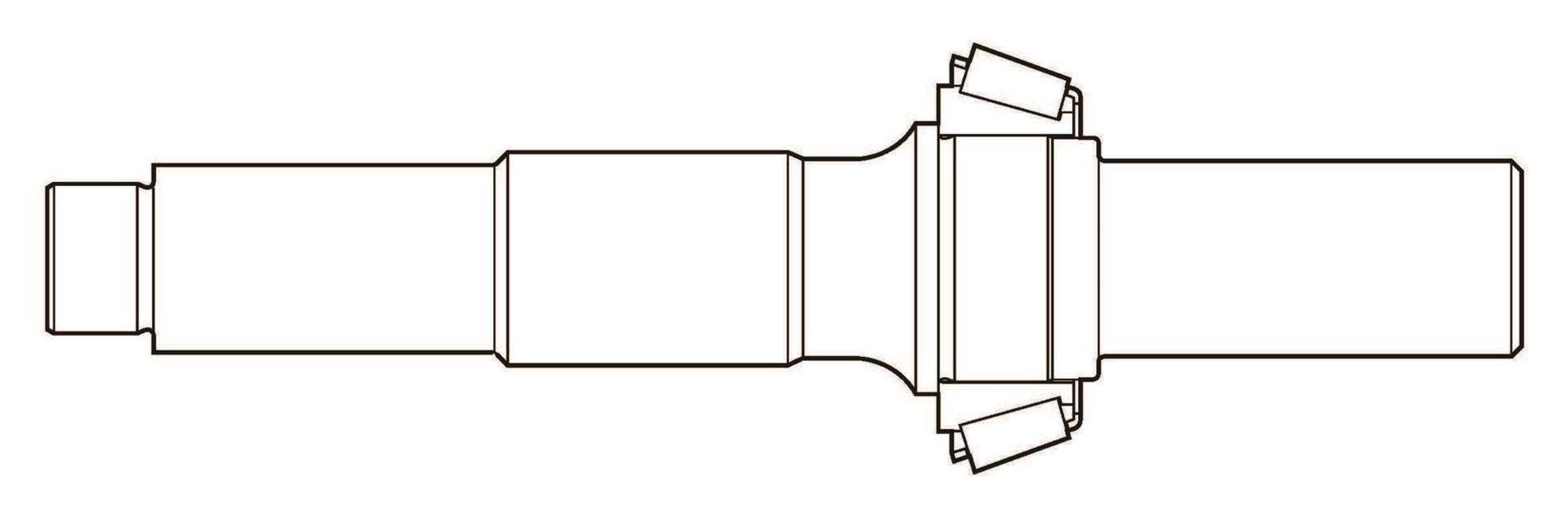 Danfoss Spare Part Shaft101832-000 (CENTER)