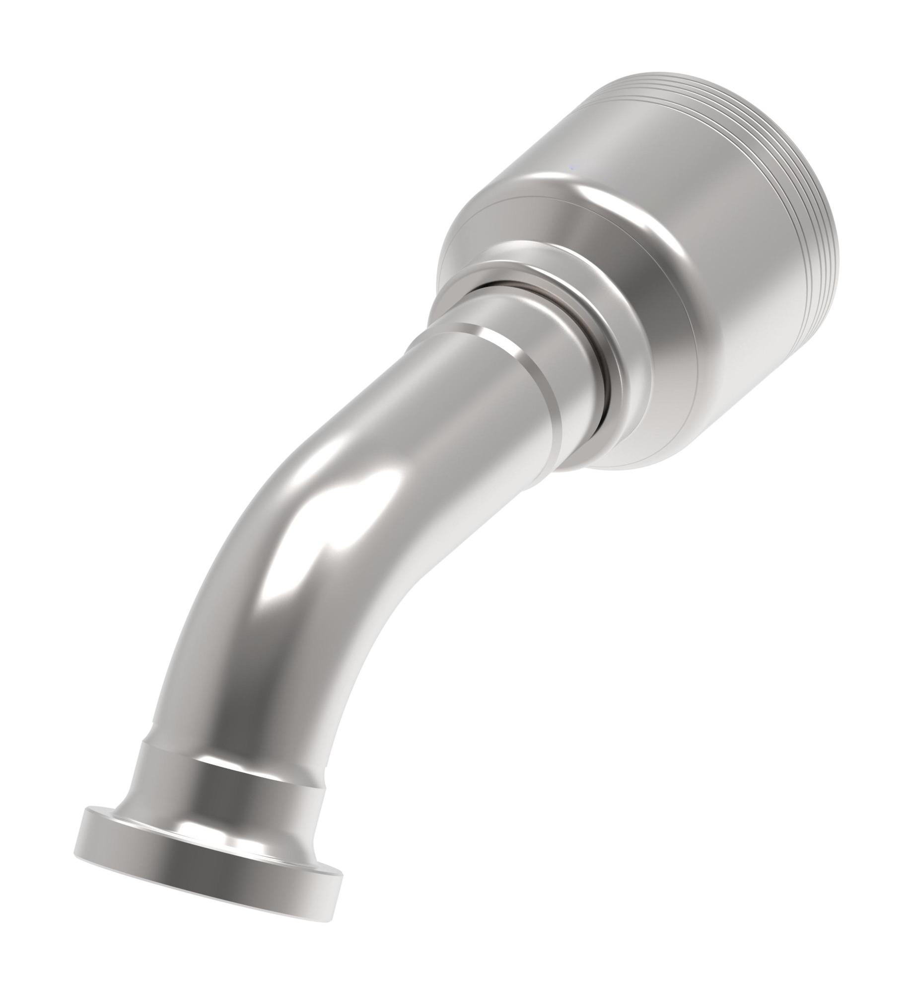 Danfoss 6S Series Crimp Hose Fittings SAE Code 62 Flange 60 Elbow 6SXXFHG20 (RIGHT)