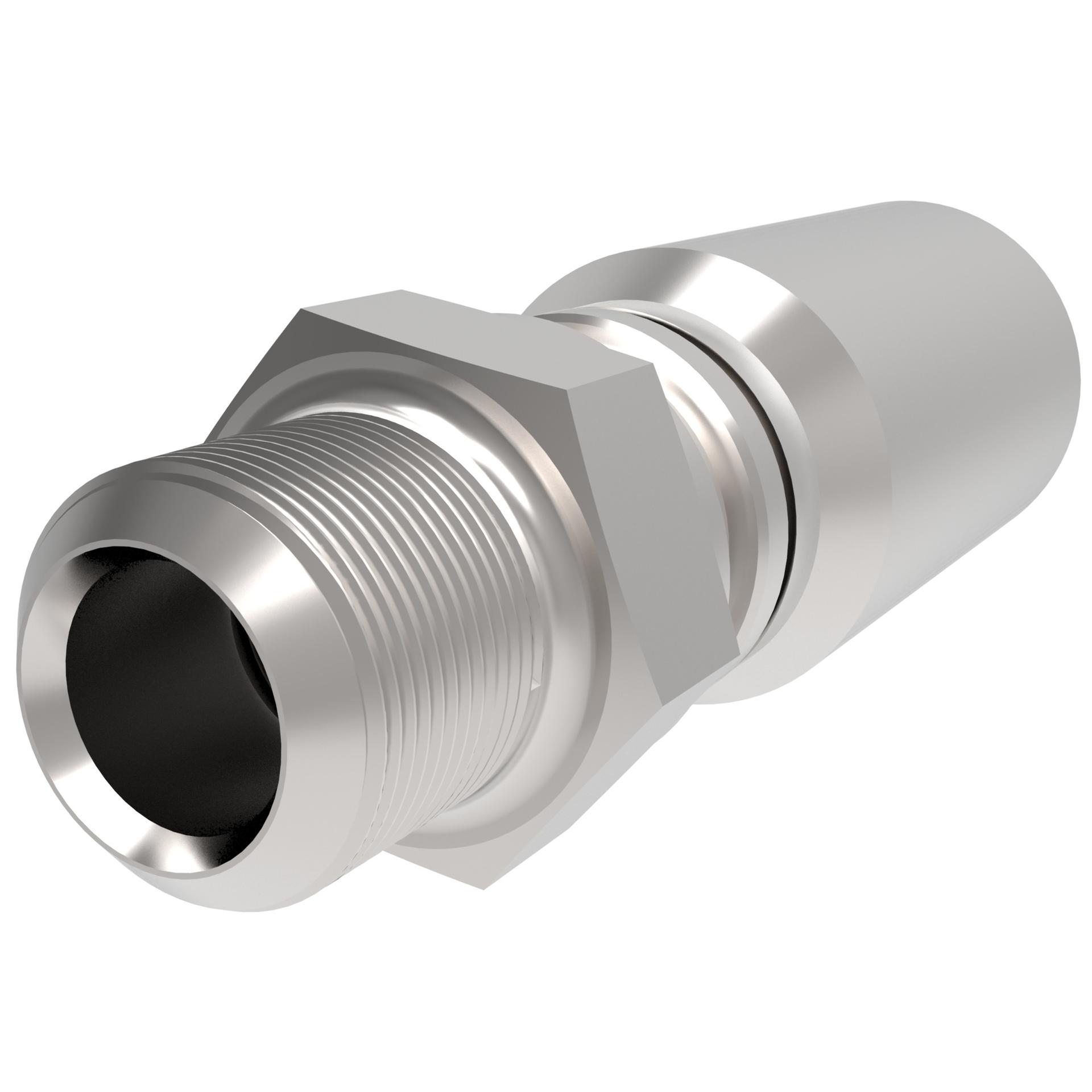 Aeroquip by Danfoss FJ9126 Series Crimp Hose Fittings NPTF FJ9126-0608S (RIGHT)