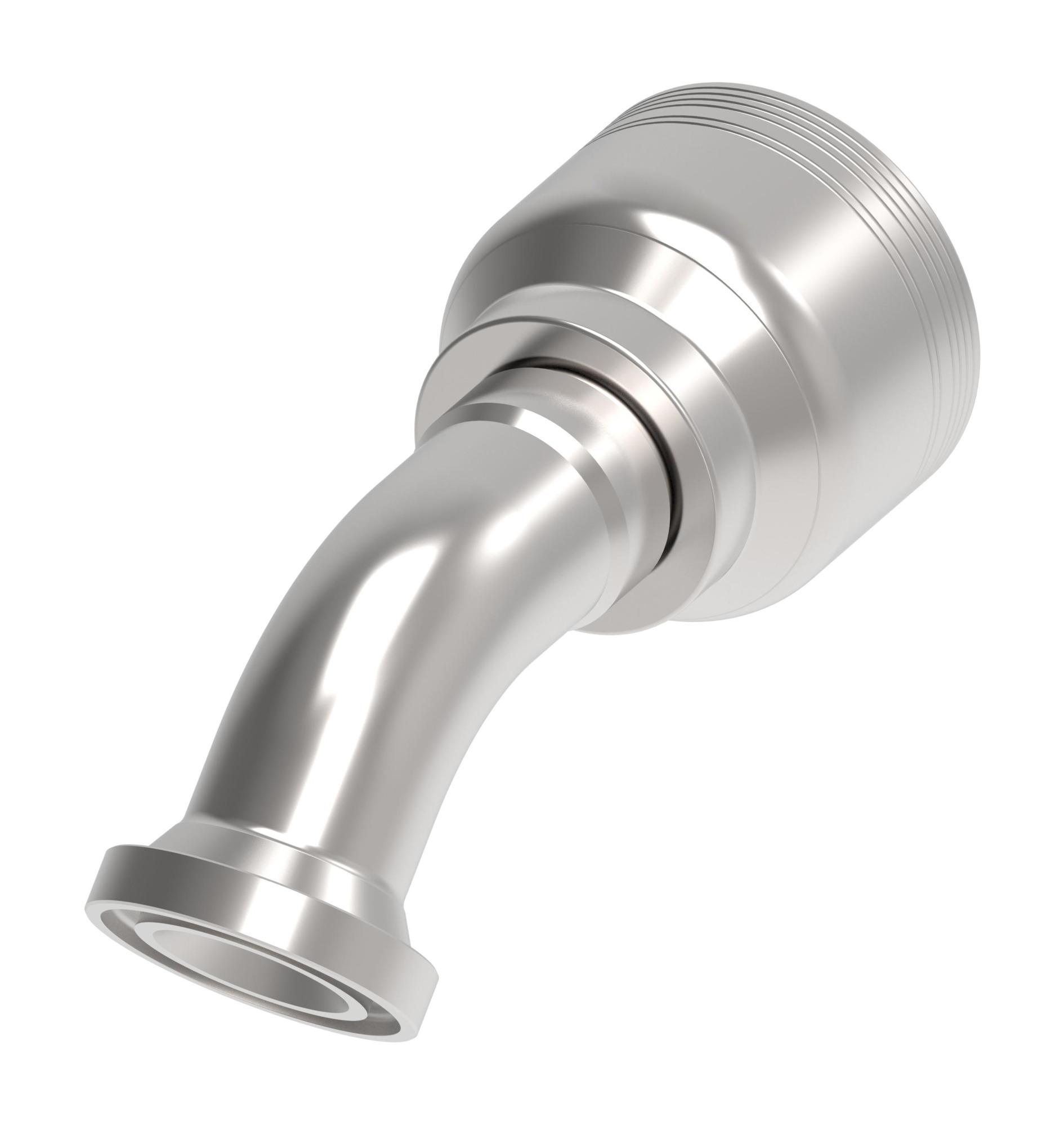 Danfoss 6S Series Crimp Hose Fittings SAE Code 61 Flange 45 Elbow 6SXXFLA16 (RIGHT)