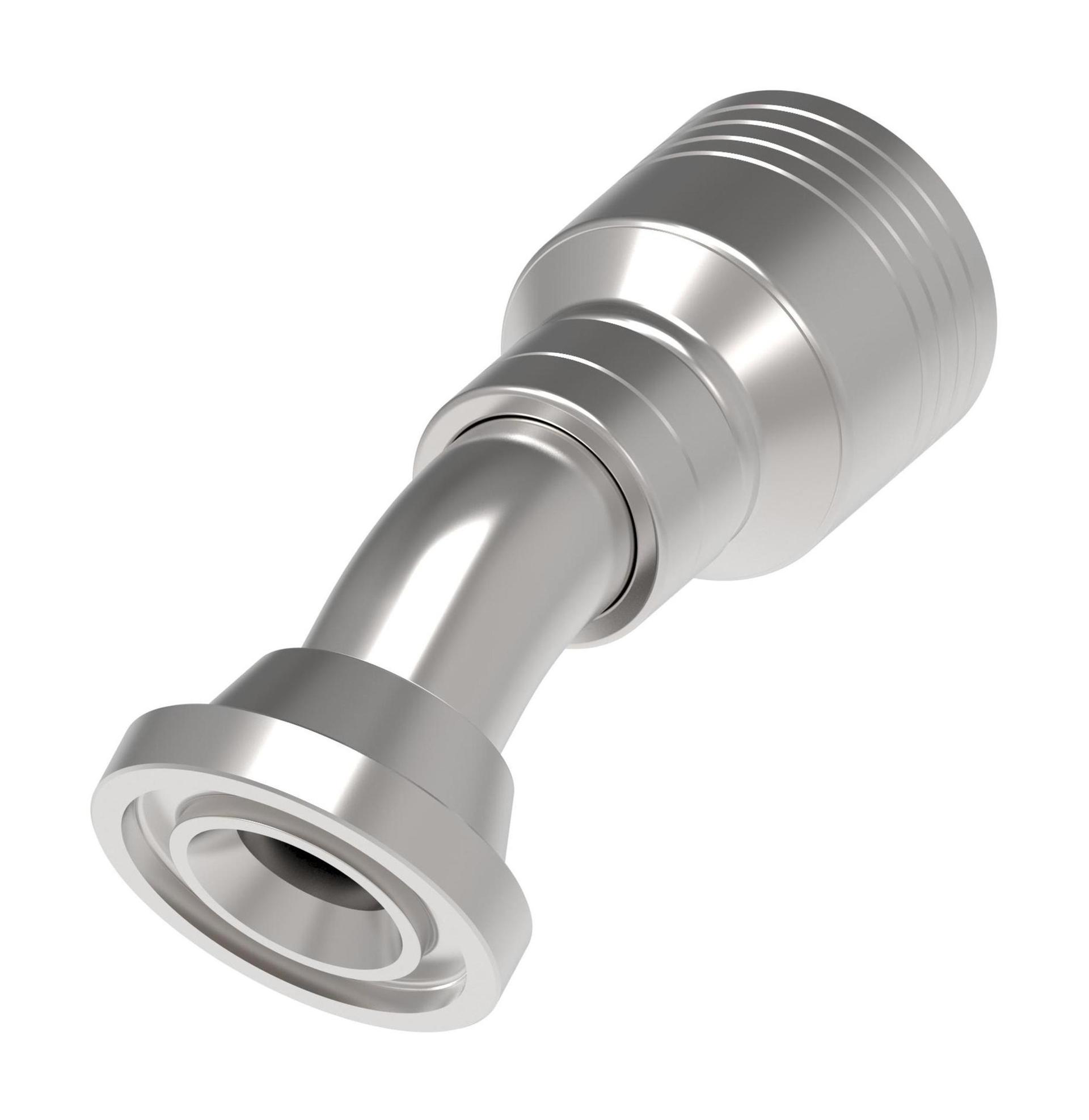 Danfoss 4S Series Crimp Hose Fittings SAE Code 61 Flange 30 Elbow 4S12FLF8 (RIGHT)
