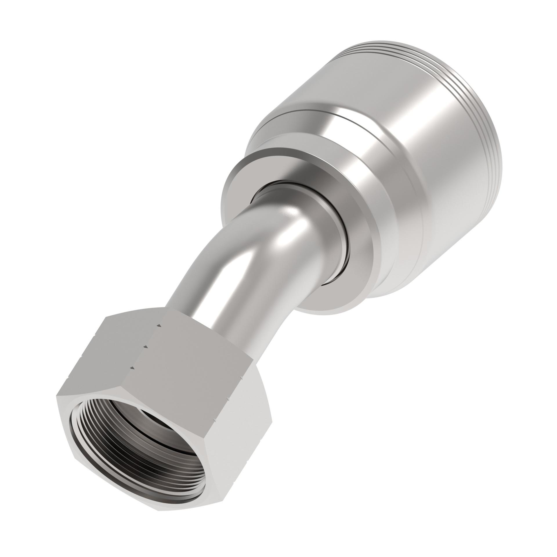 Danfoss 4S Series Crimp Hose Fittings Female ORS Swivel 4S16FRD16-016 (RIGHT)