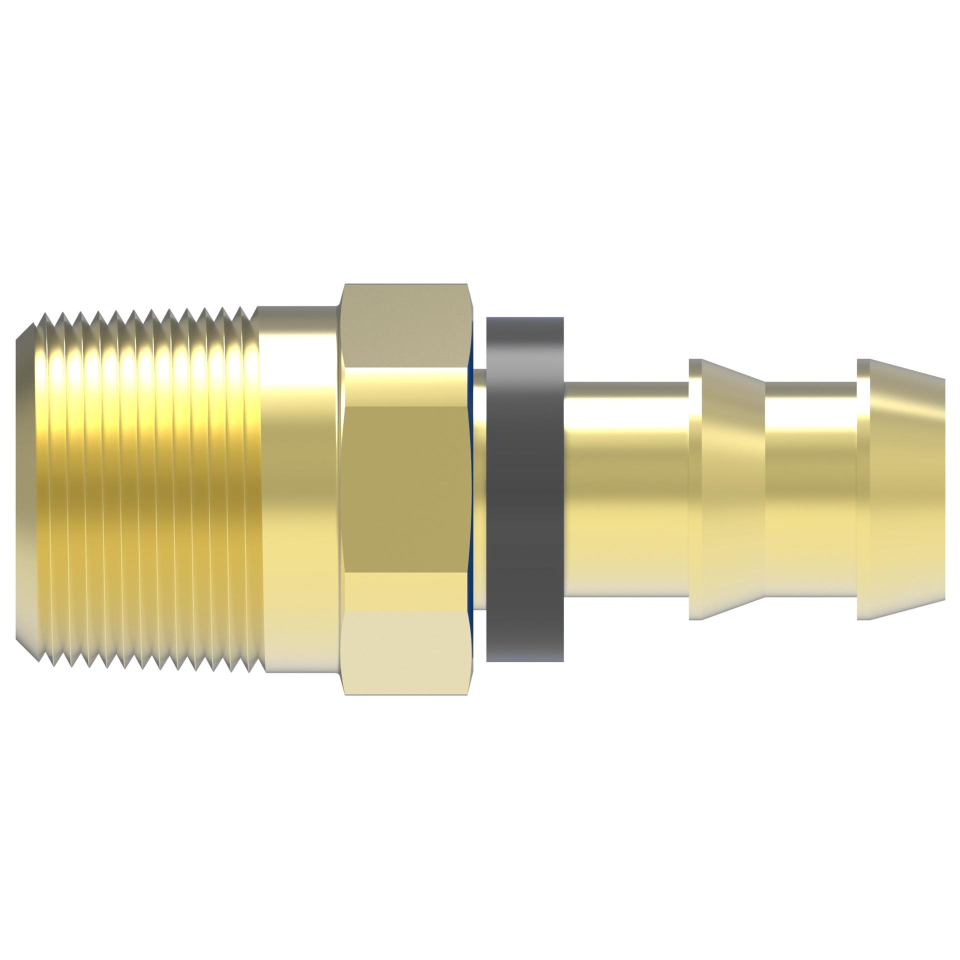 Danfoss Reusable Hose Fittings Male Pipe 4738-8-8B (CENTER)