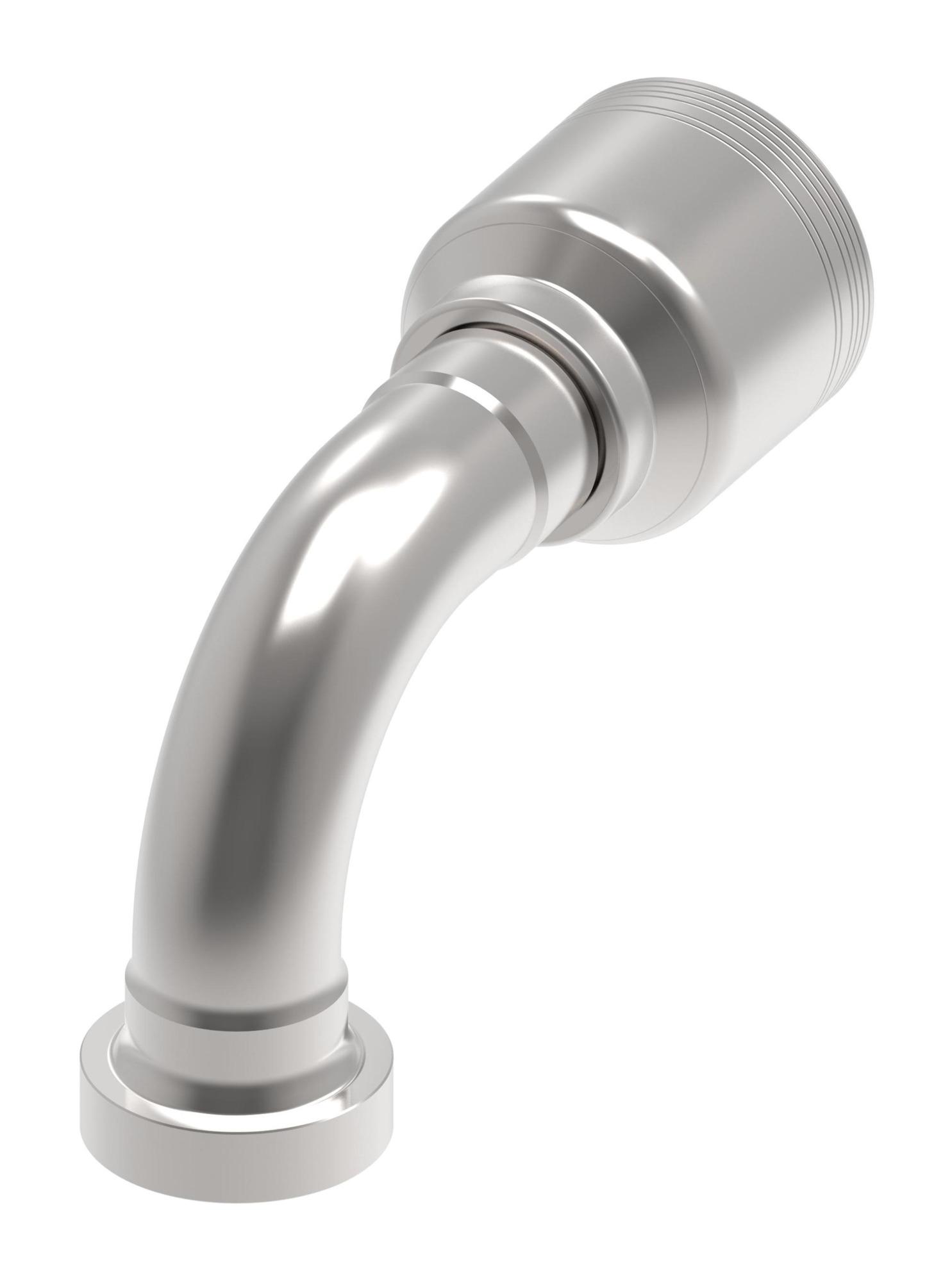 Danfoss 6S Series Crimp Hose Fittings CAT Flange 90 Elbow 6SXXCTB20 (RIGHT)