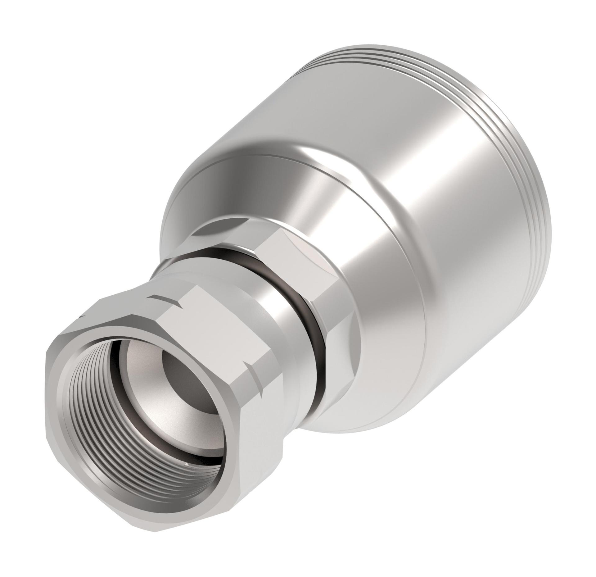Danfoss 4S Series Crimp Hose Fittings Female SAE 45 Swivel 4SAXXFS12 (RIGHT)