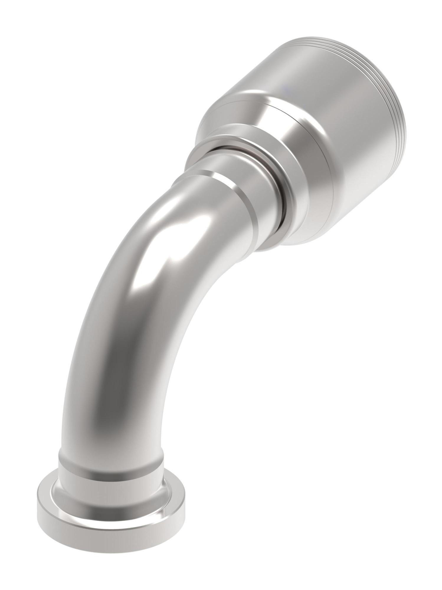Danfoss 4S Series Crimp Hose Fittings SAE Code 62 Flange 90 Elbow 4SXXFHB20 (RIGHT)