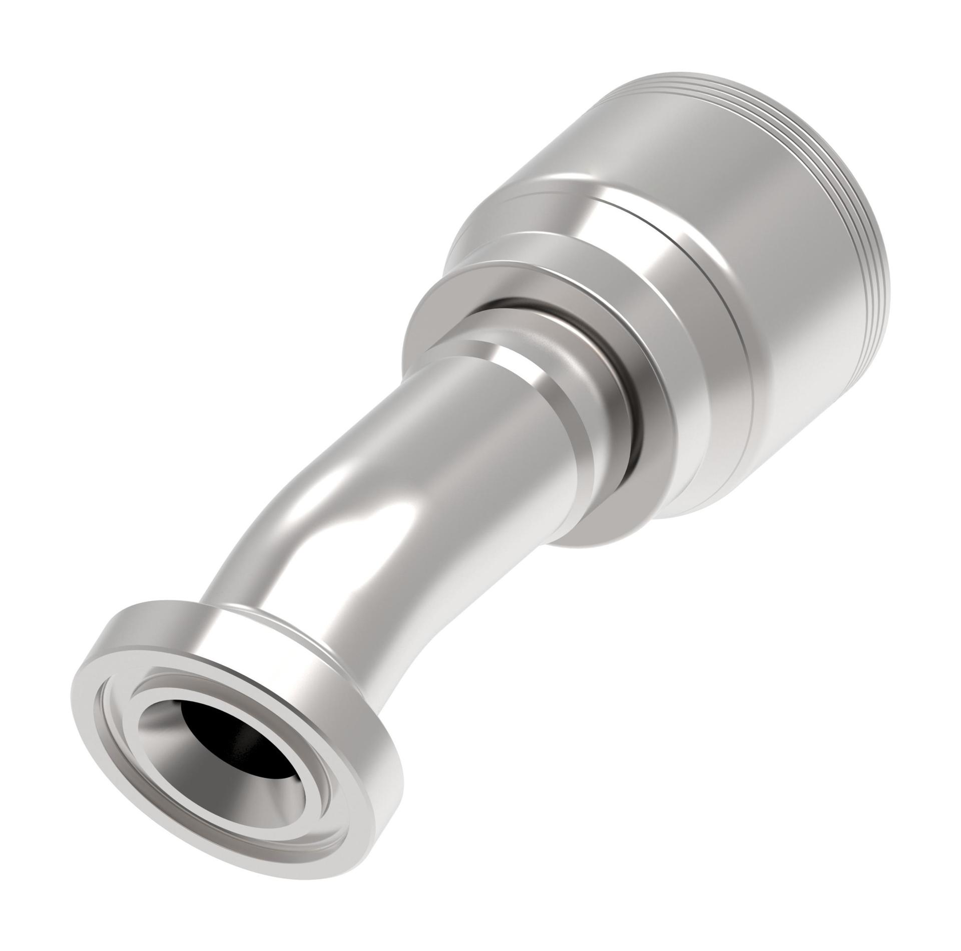 Danfoss 4S Series Crimp Hose Fittings SAE Code 62 Flange 22.5 Elbow 4SXXFHD16 (RIGHT)