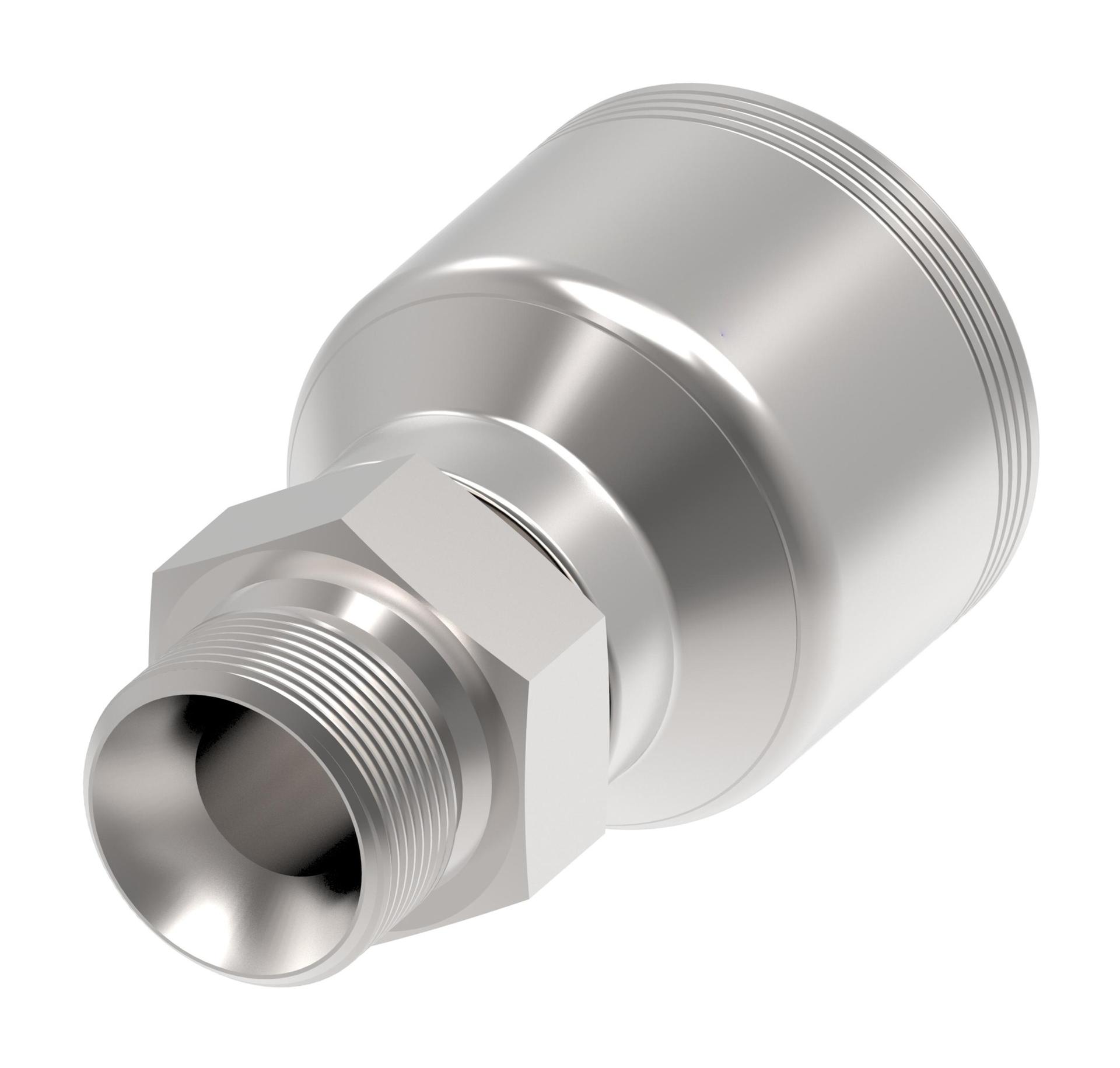 Danfoss 4S Series Crimp Hose Fittings Male Parallel Rigid BSP 4SXXBP12 (RIGHT)