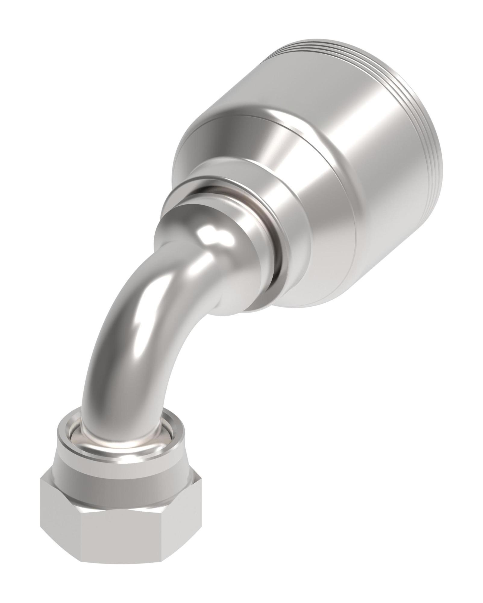 Danfoss 4S Series Crimp Hose Fittings Female ORS Swivel 90 Elbow 4SAXXFRB12 (RIGHT)