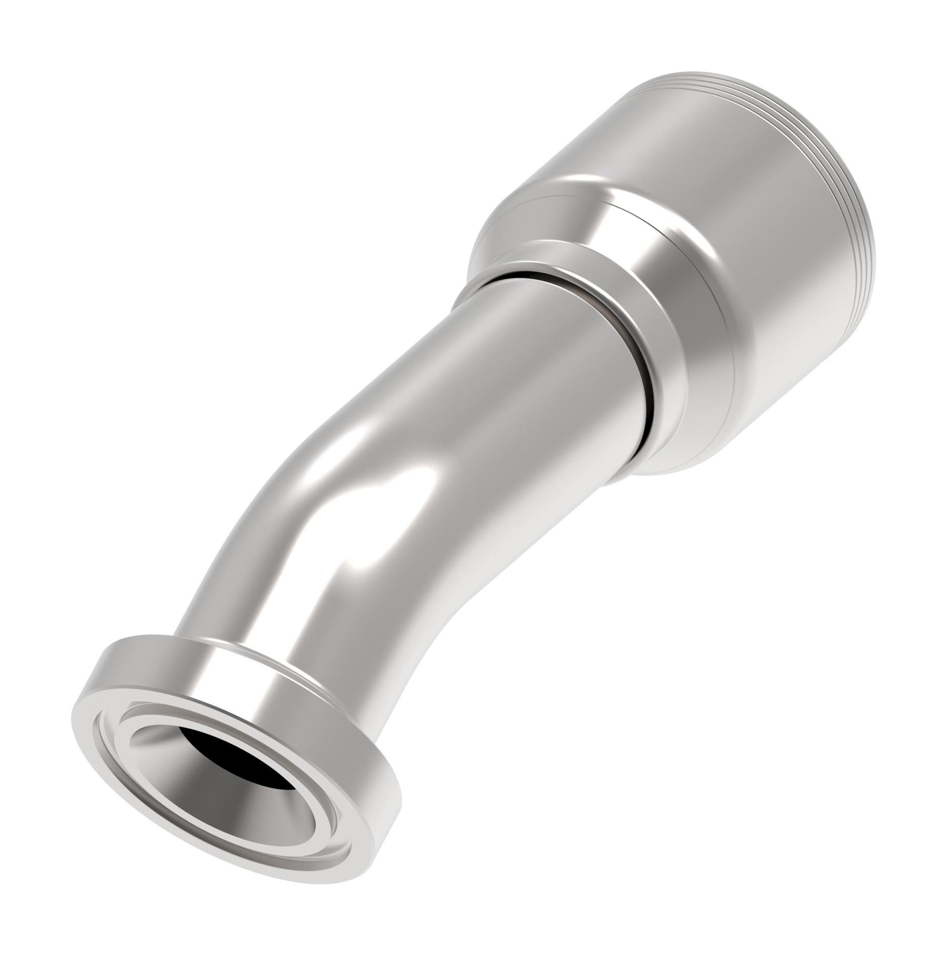 Danfoss 4S Series Crimp Hose Fittings SAE Code 62 Flange 30 Elbow 4SXXFHF20 (RIGHT)