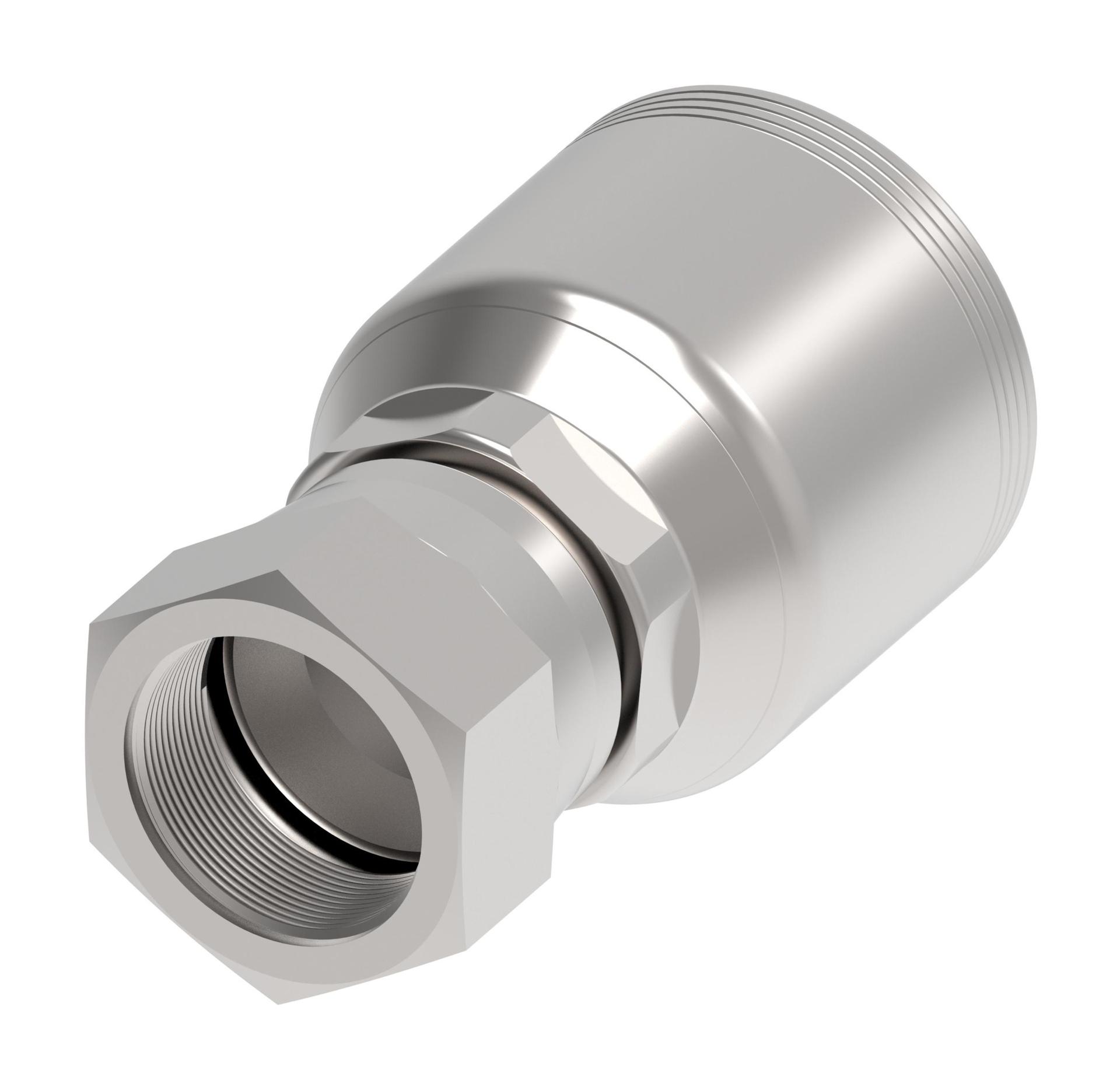 Danfoss 4S Series Crimp Hose Fittings Komatsu Female Swivel 4SXXKF20 (RIGHT)