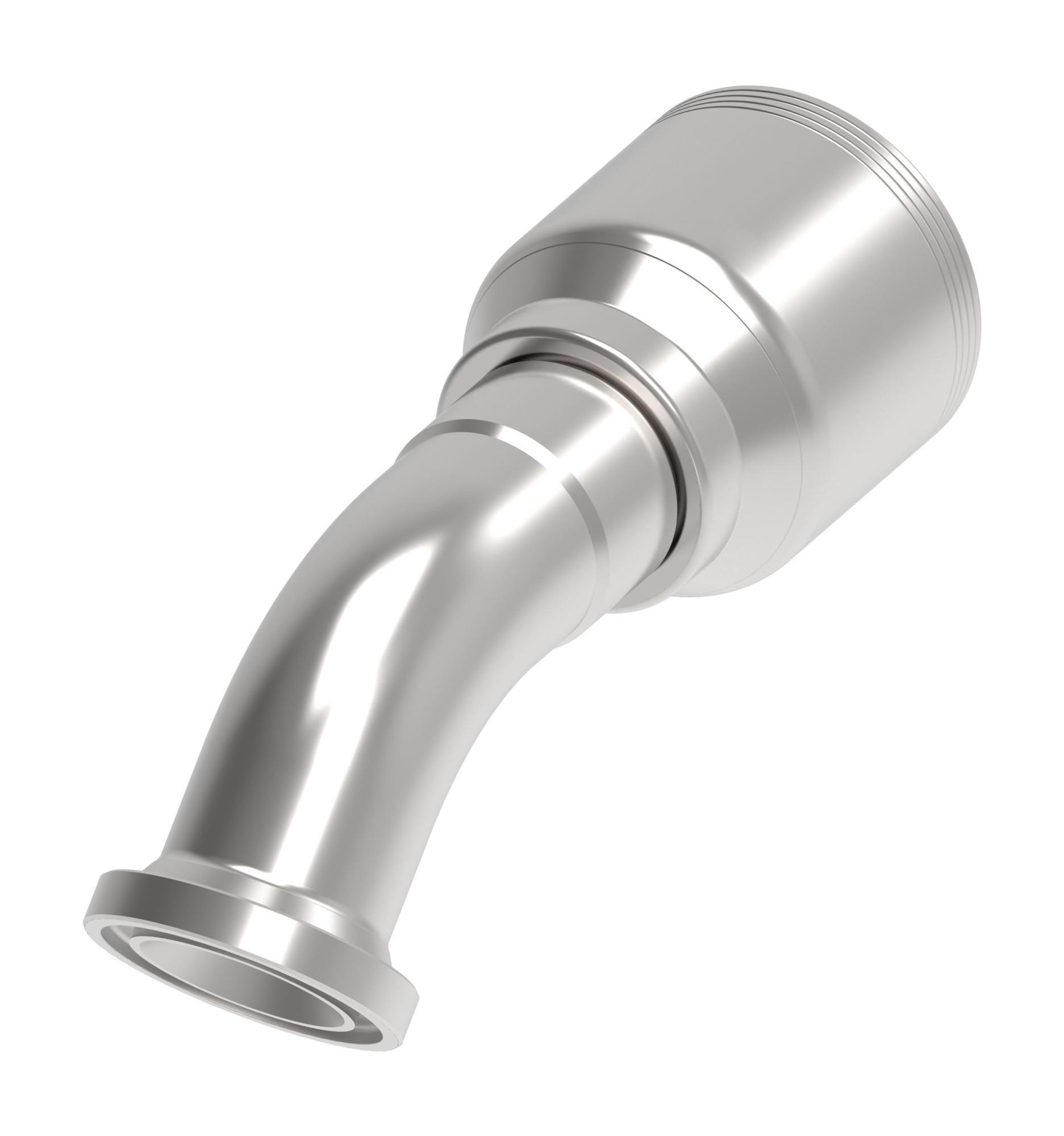 Danfoss 4S Series Crimp Hose Fittings SAE Code 61 Flange 30 Elbow 4SXXFLF20 (RIGHT)