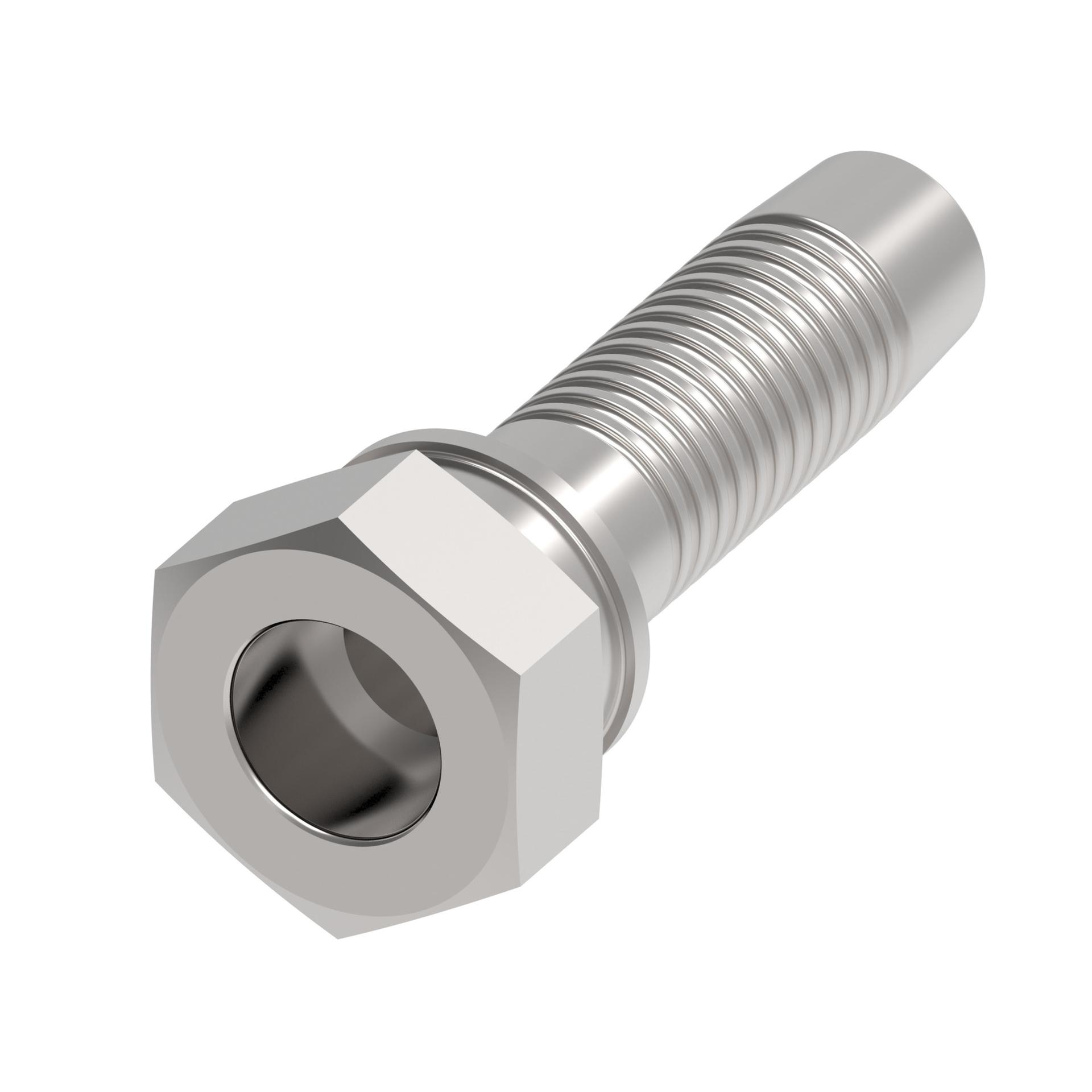 Synflex by Danfoss 5980 Series Crimp Hose Fittings Nipple 5980-28800 (RIGHT)