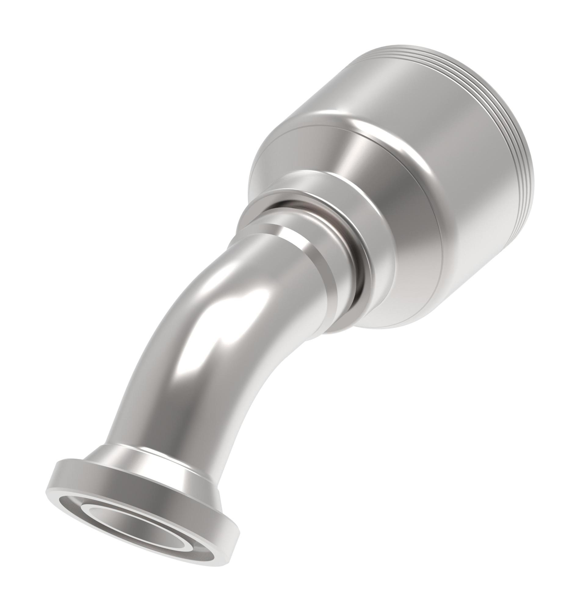Danfoss 4S Series Crimp Hose Fittings SAE Code 61 Flange 45 Elbow 4SXXFLA12 (RIGHT)