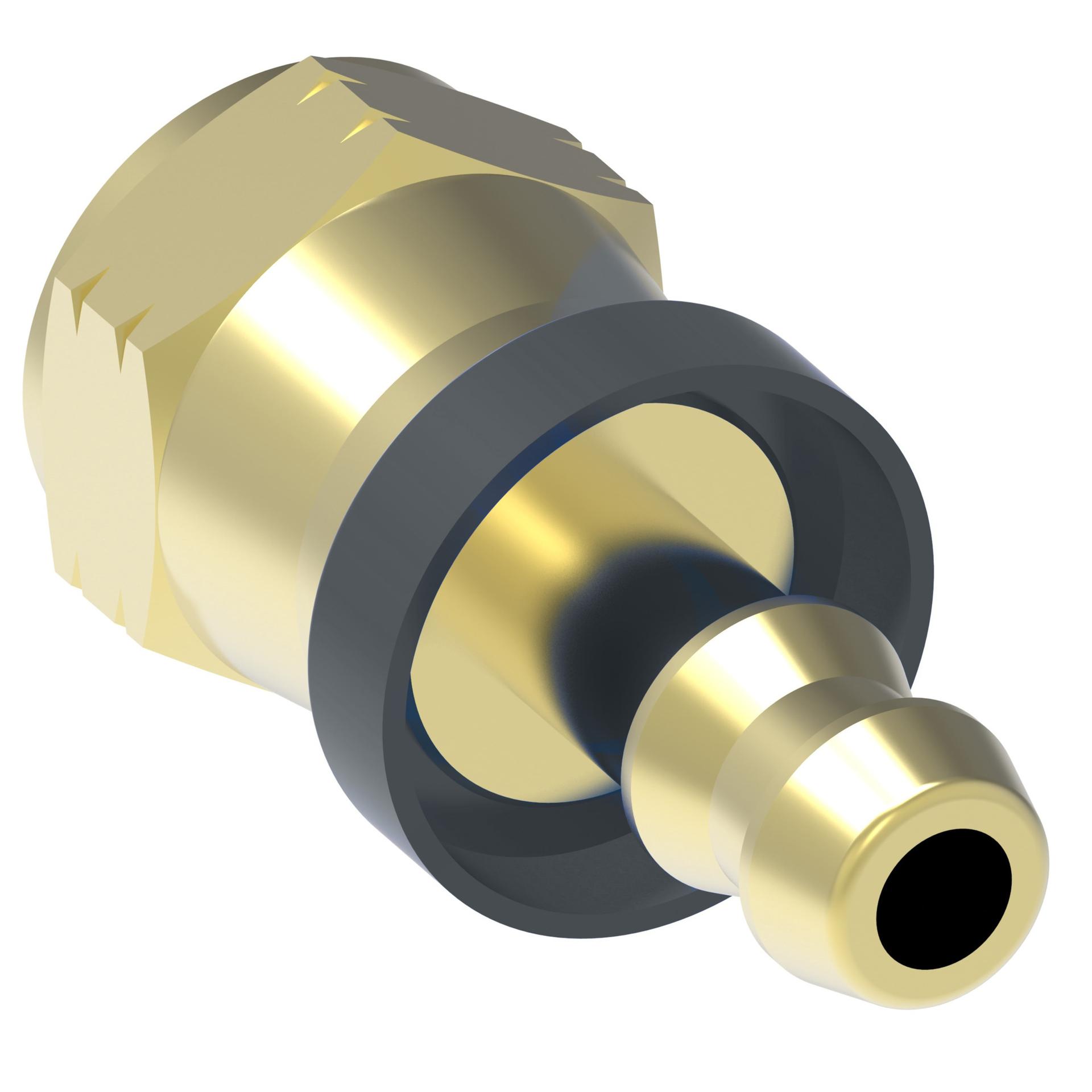 Danfoss Field Attachable Hose Fittings JIC 37 Female Swivel 10008B-608 (LEFT)