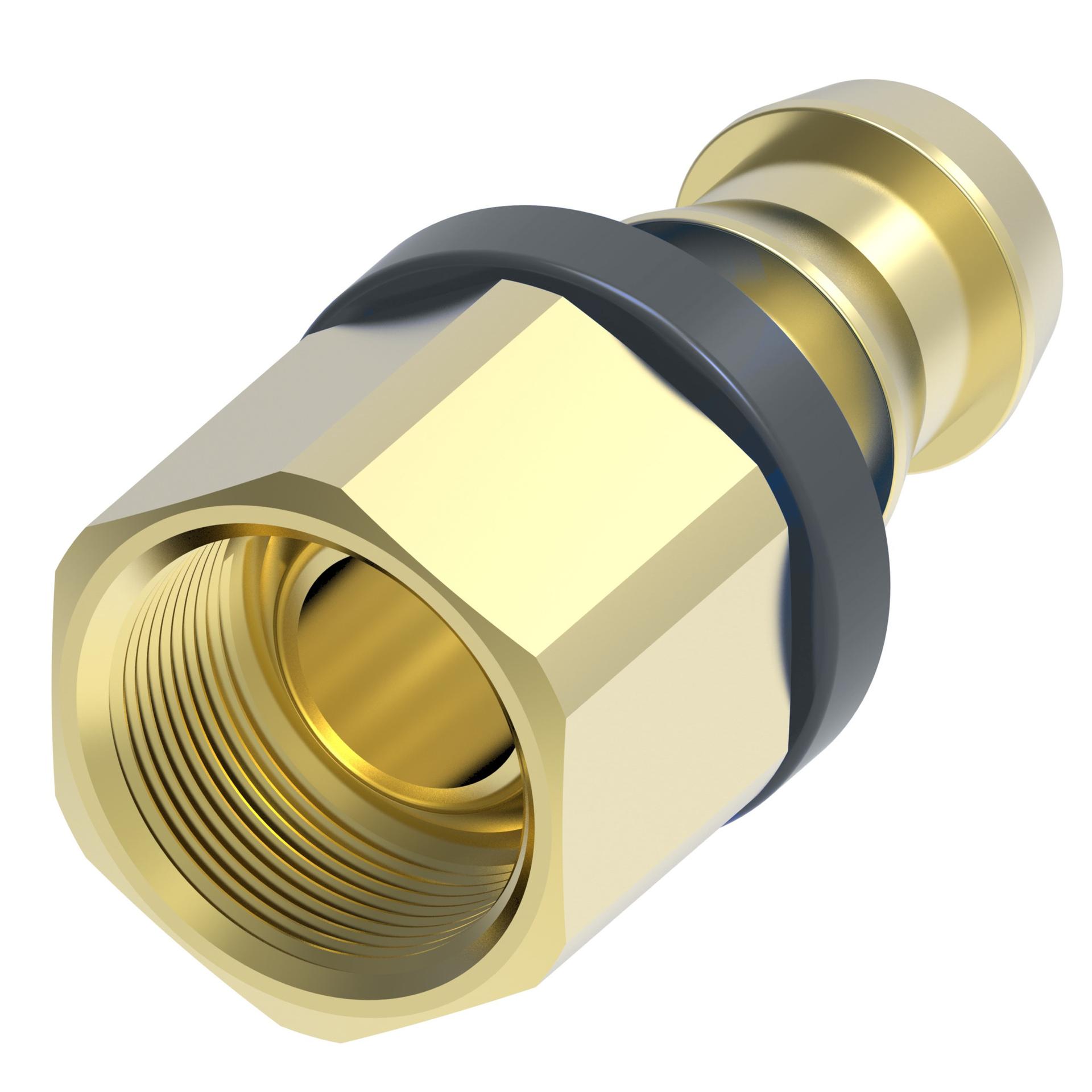 Danfoss Field Attachable Hose Fittings Female Inverted Rigid 10008B-A08 (RIGHT)