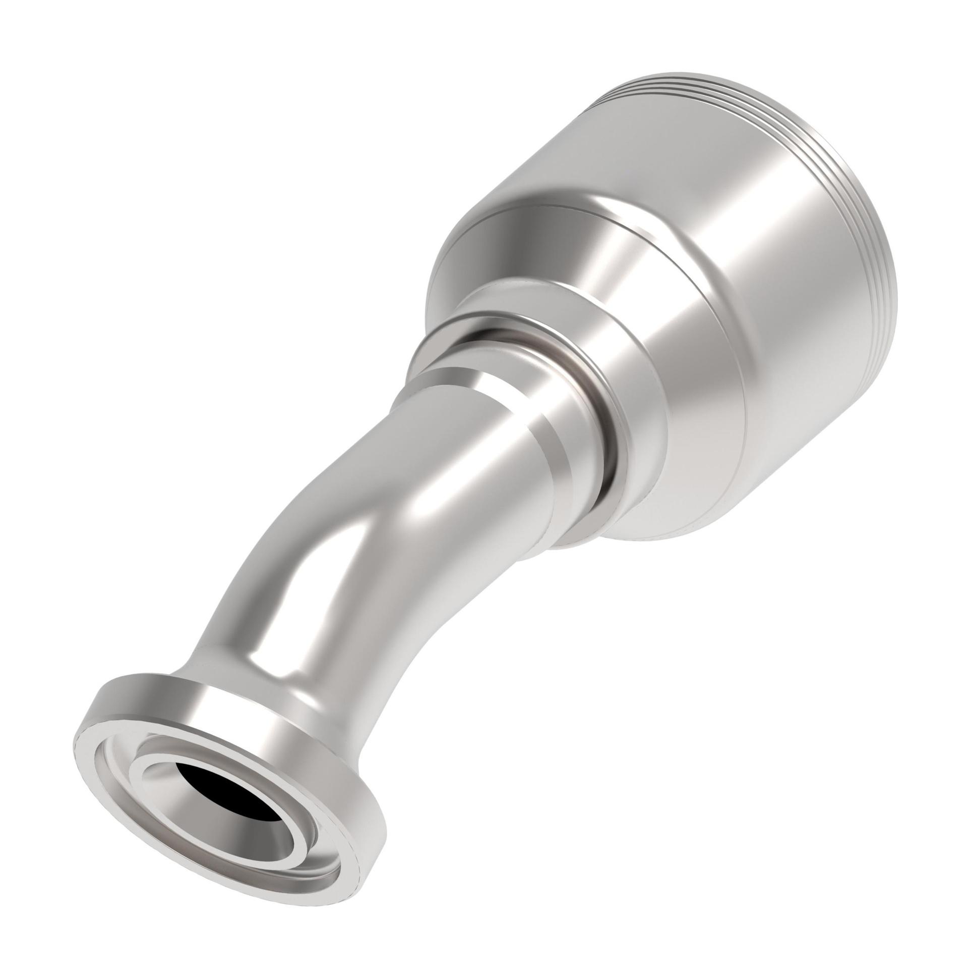 Danfoss 4S Series Crimp Hose Fittings SAE Code 61 Flange 30 Elbow 4SXXFLF12 (RIGHT)