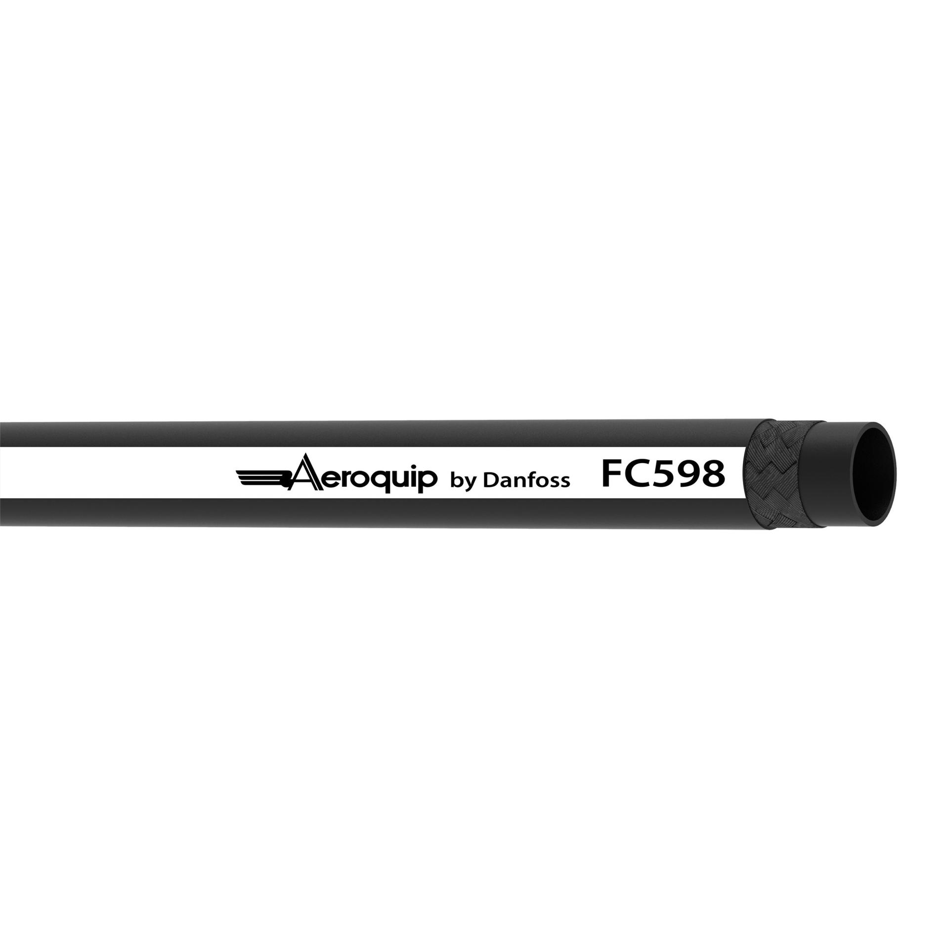 Aeroquip by Danfoss FC598 Series Rubber Hydraulic Braided Hose (CENTER)