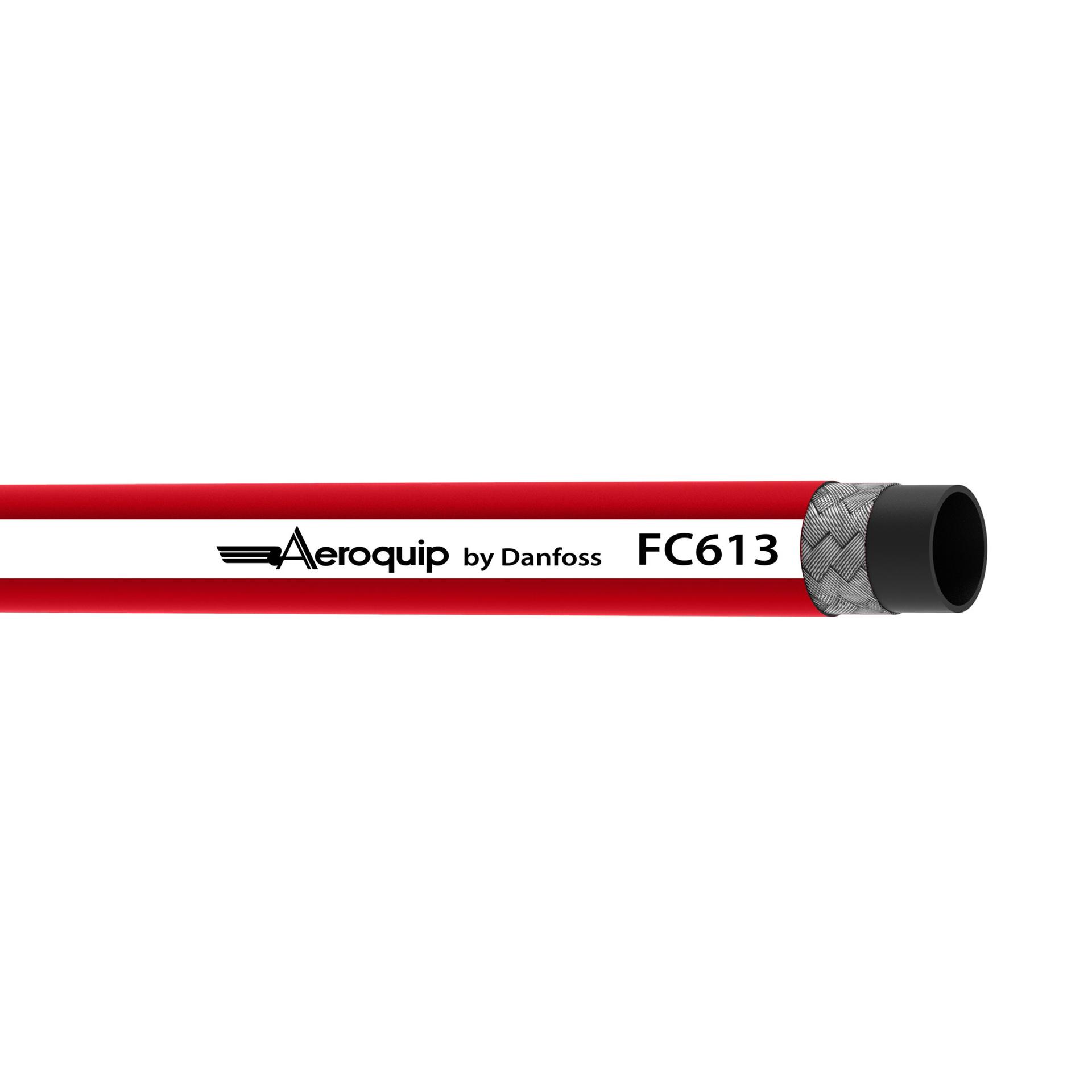 Aeroquip by Danfoss FC613 Series Rubber Hydraulic Braided Hose (CENTER)