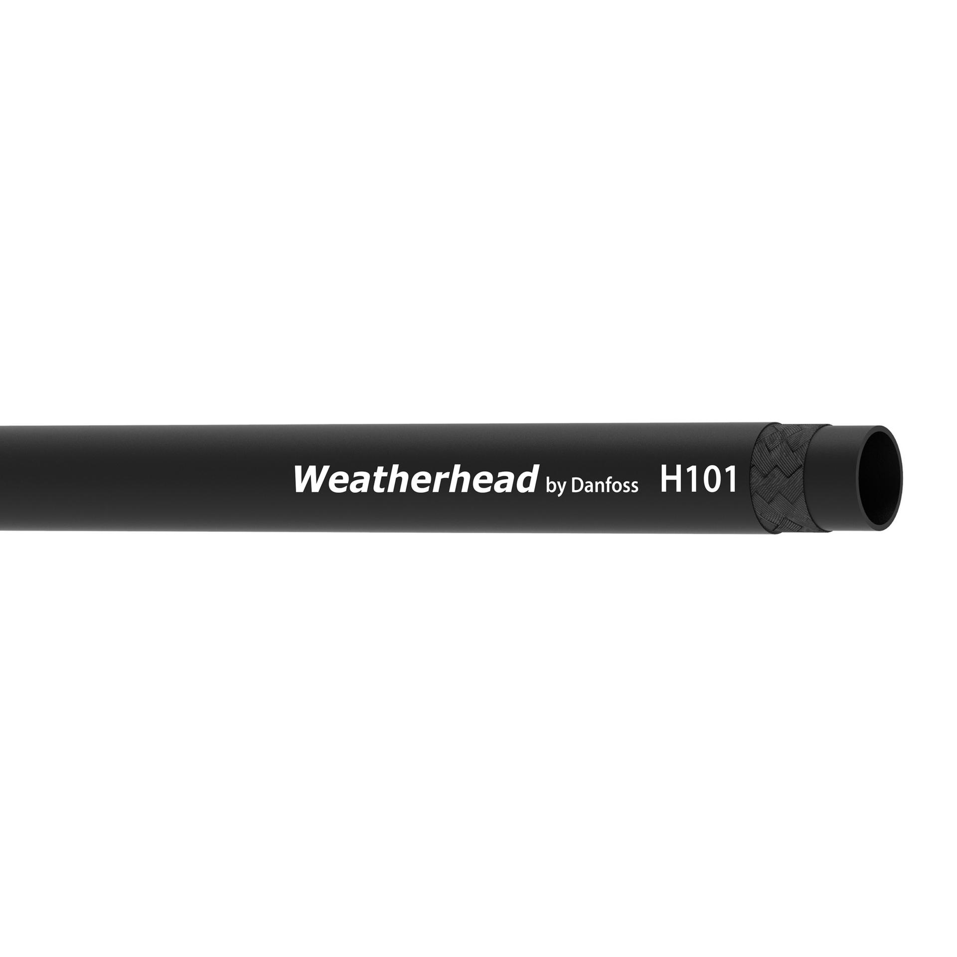 Weatherhead by Danfoss H101 Series Rubber Hydraulic Braided Hose (CENTER)