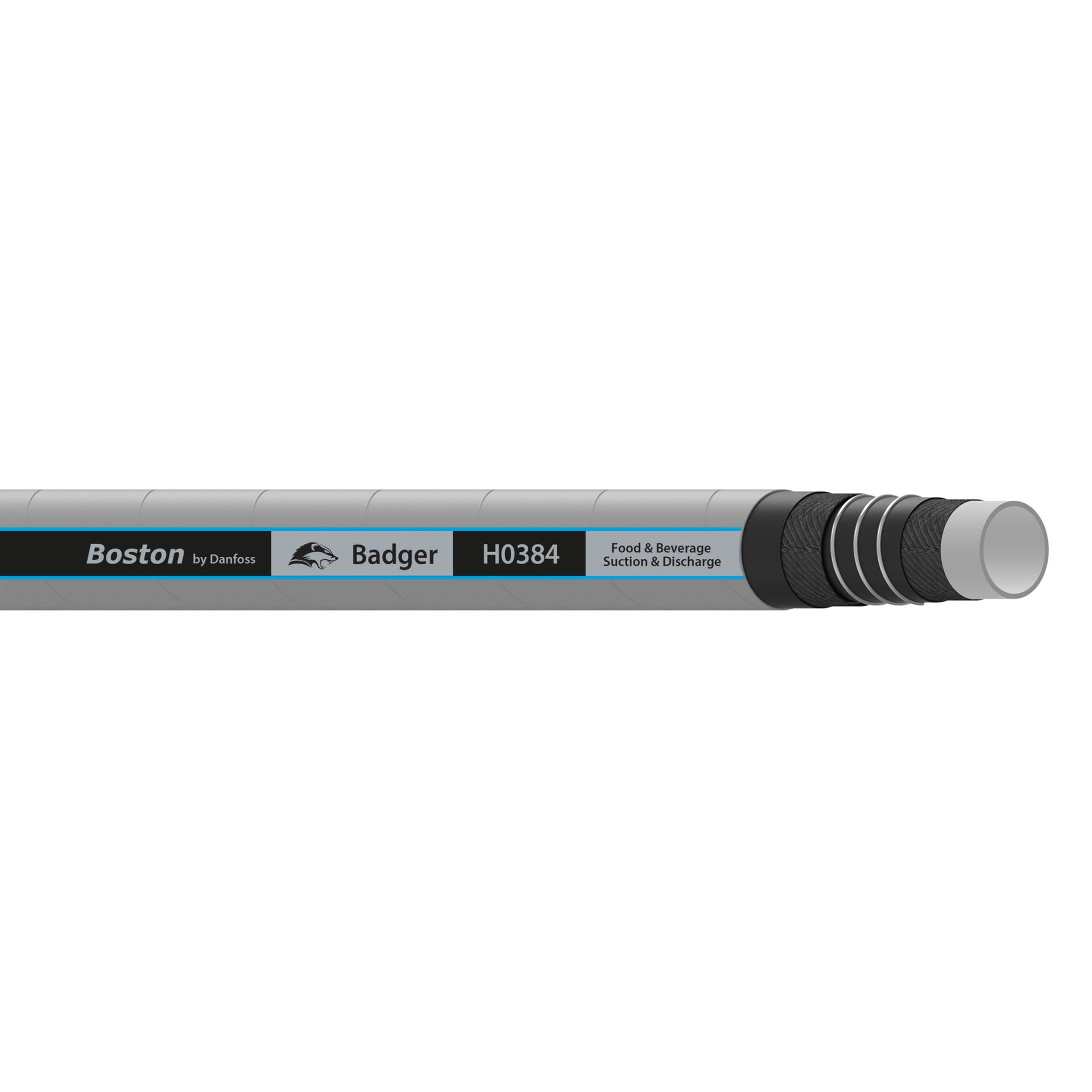 Boston by Danfoss Badger Industrial Hose Food and Beverage (CENTER)