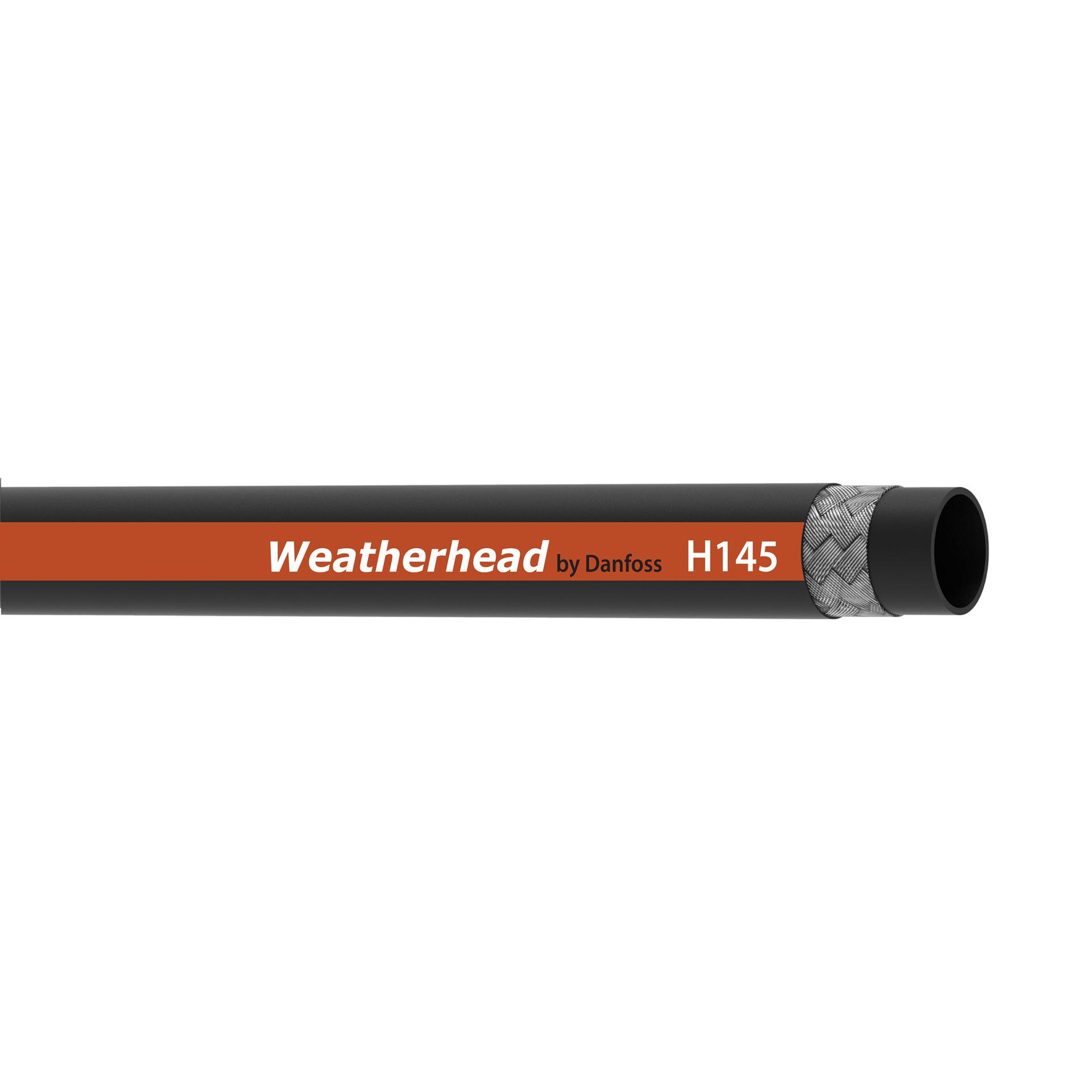Weatherhead by Danfoss H145 Series Rubber Hydraulic Braided Hose (CENTER)