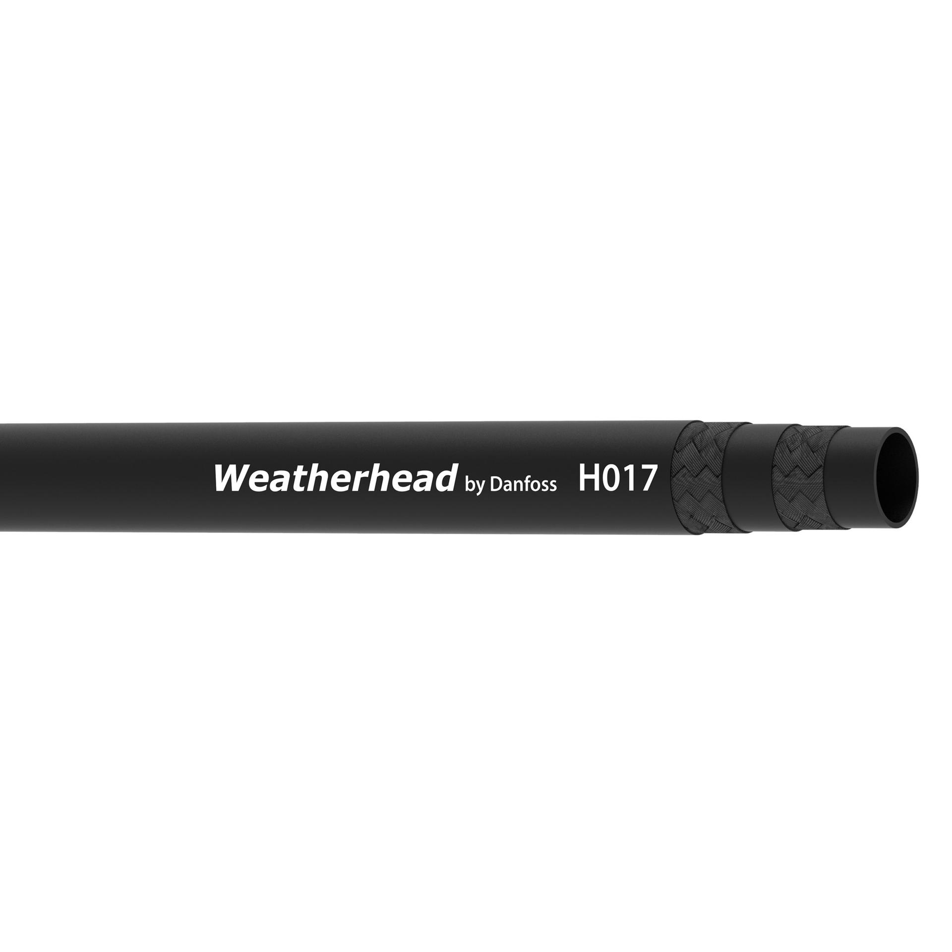 Weatherhead by Danfoss H017 Series Rubber Hydraulic Braided Hose (CENTER)