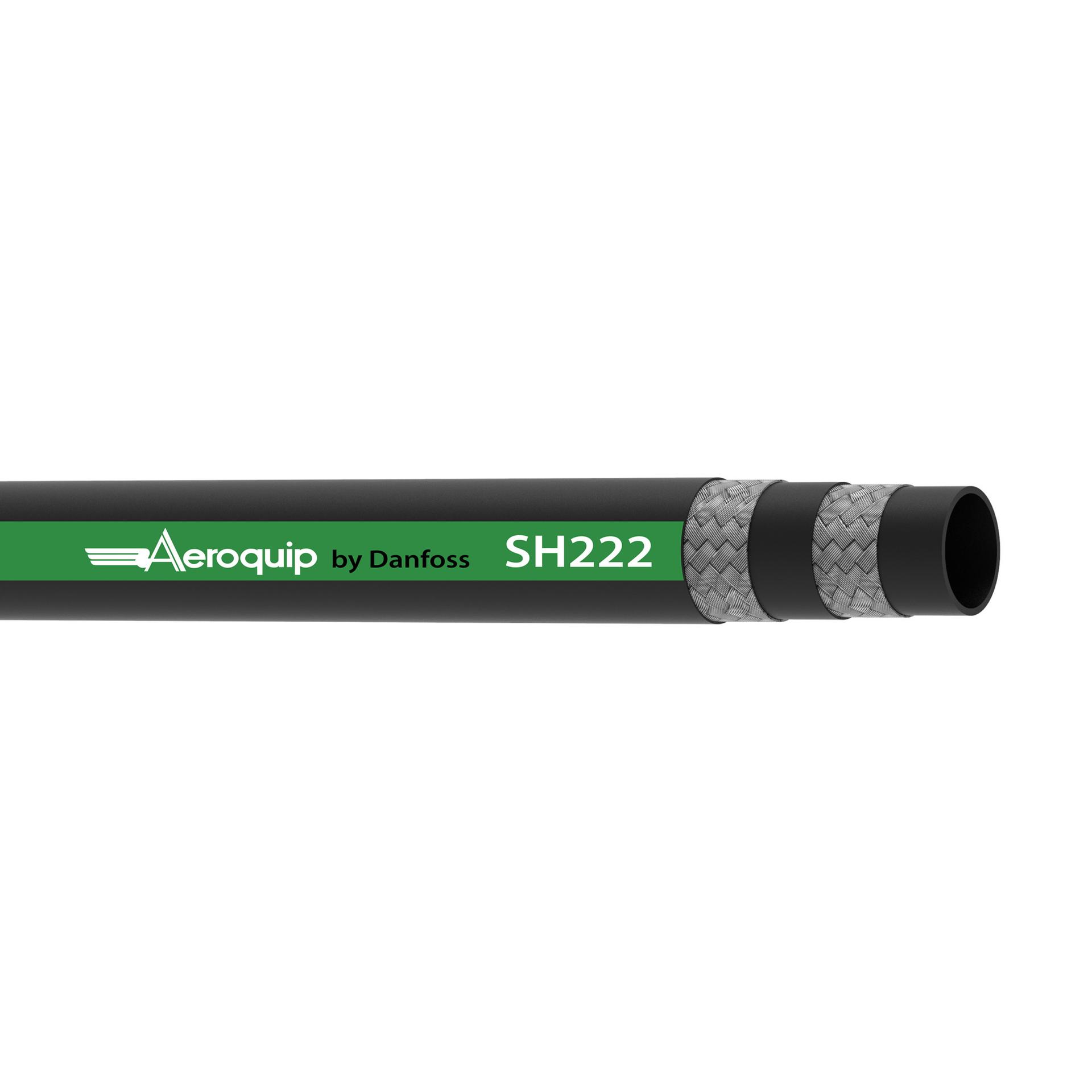 Aeroquip by Danfoss SH222 Series Rubber Hydraulic Braided Hose (CENTER)