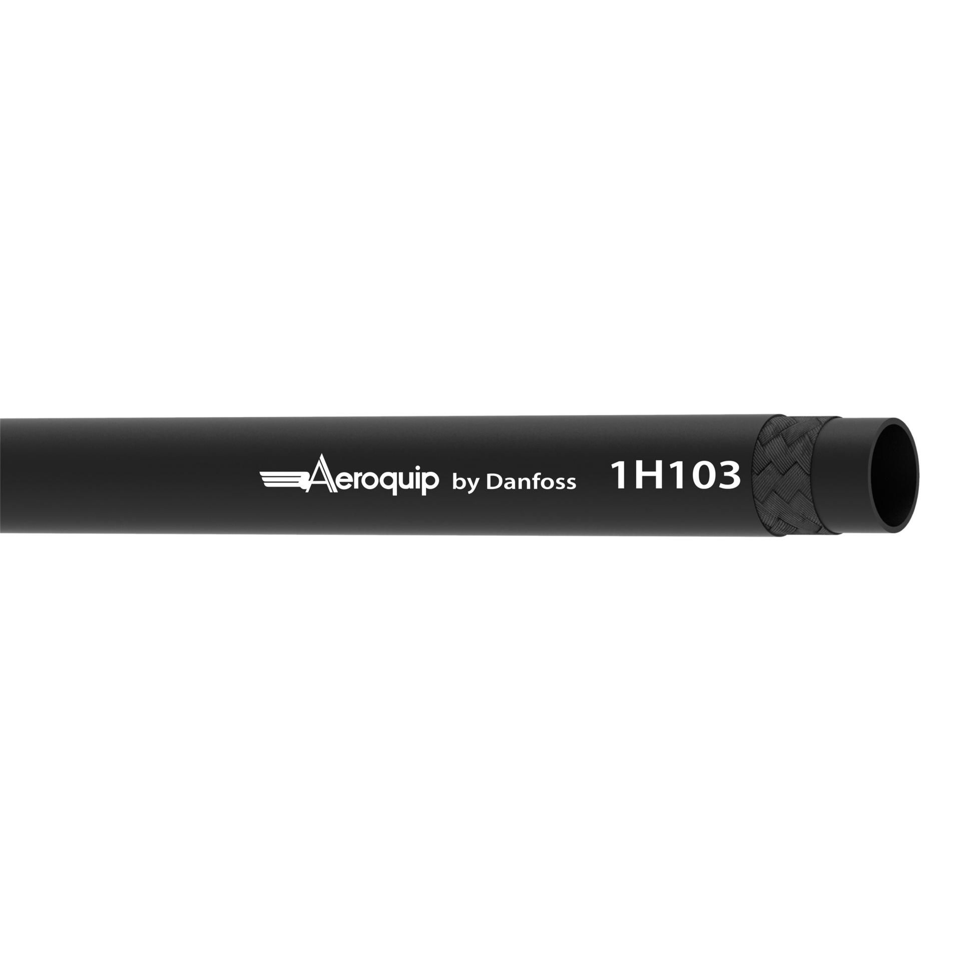 Aeroquip by Danfoss 1H103 Rubber Hydraulic Braided Hose (CENTER)