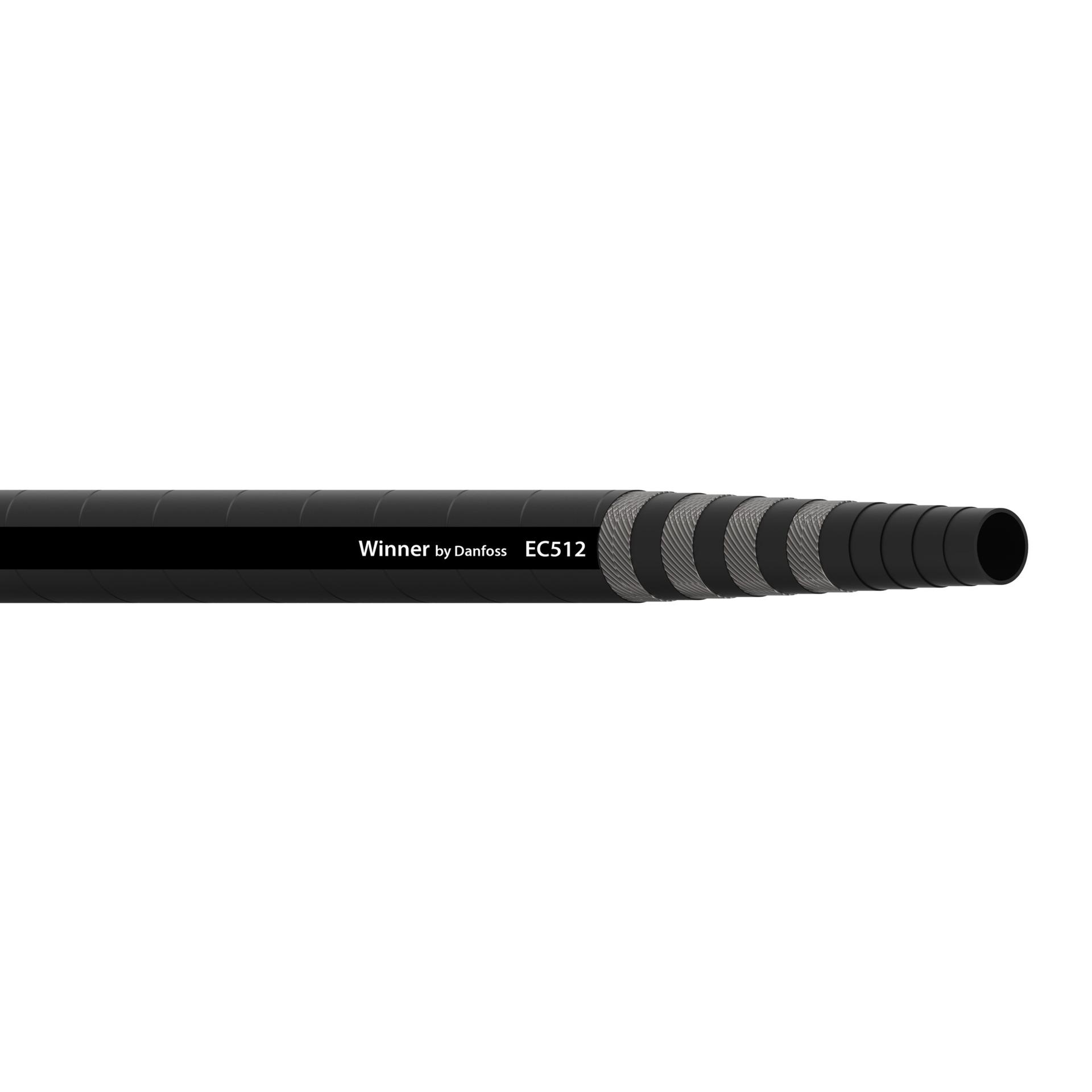 Winner by Danfoss EC512 Series Rubber Hydraulic Spiral Hose (CENTER)