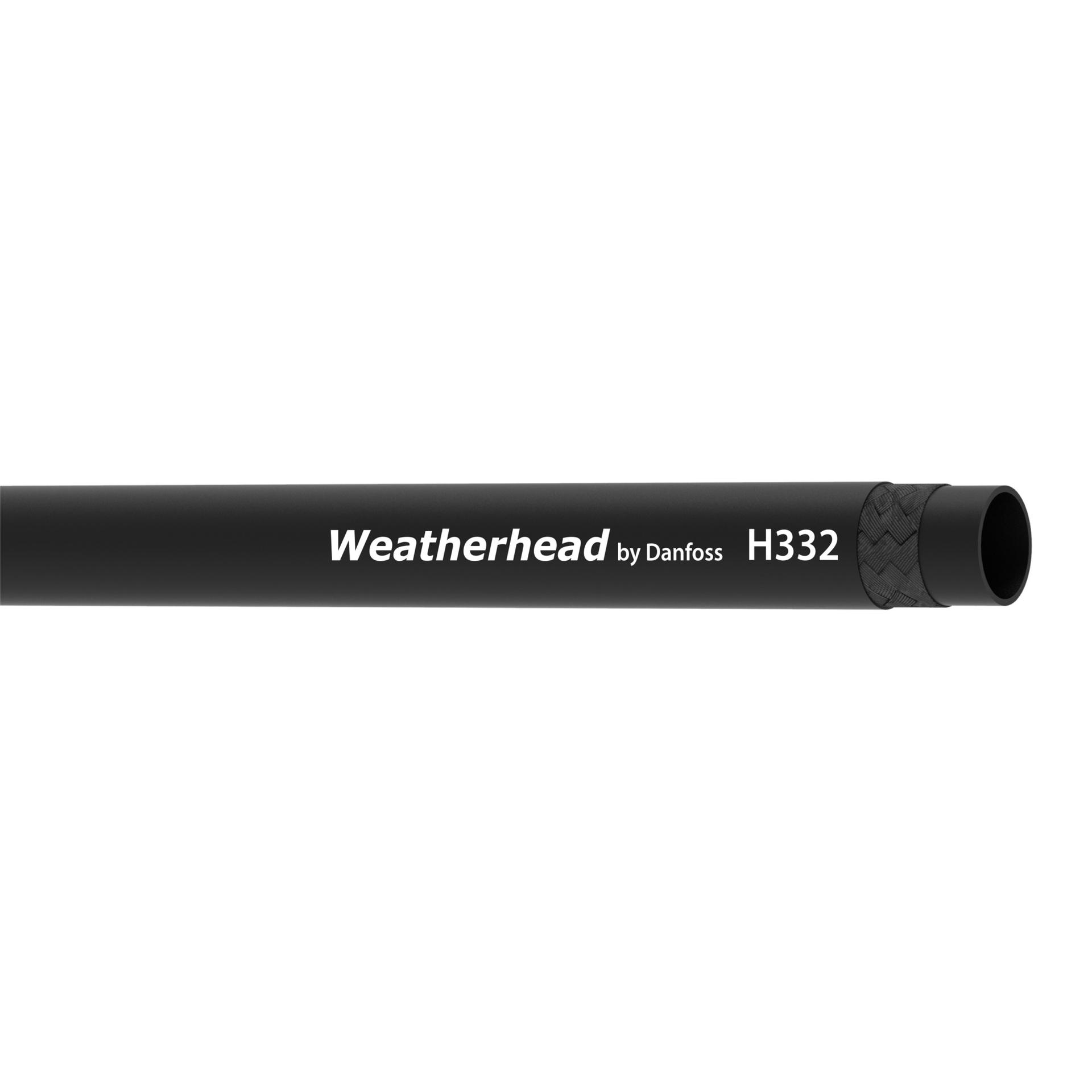 Weatherhead by Danfoss H332 Series Rubber Hydraulic Braided Hose (CENTER)