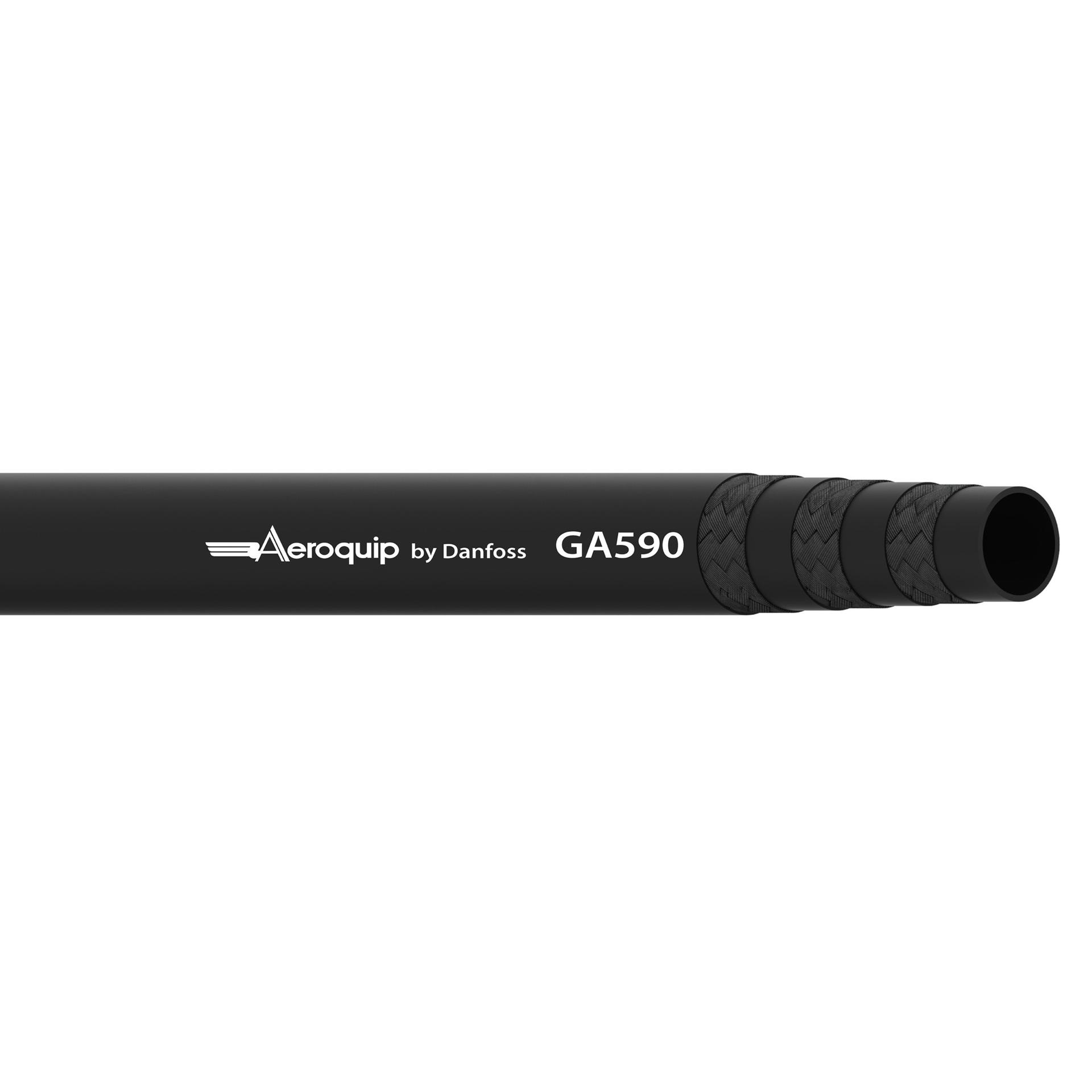 Aeroquip by Danfoss GA590 Series Rubber Hydraulic Braided Hose (CENTER)